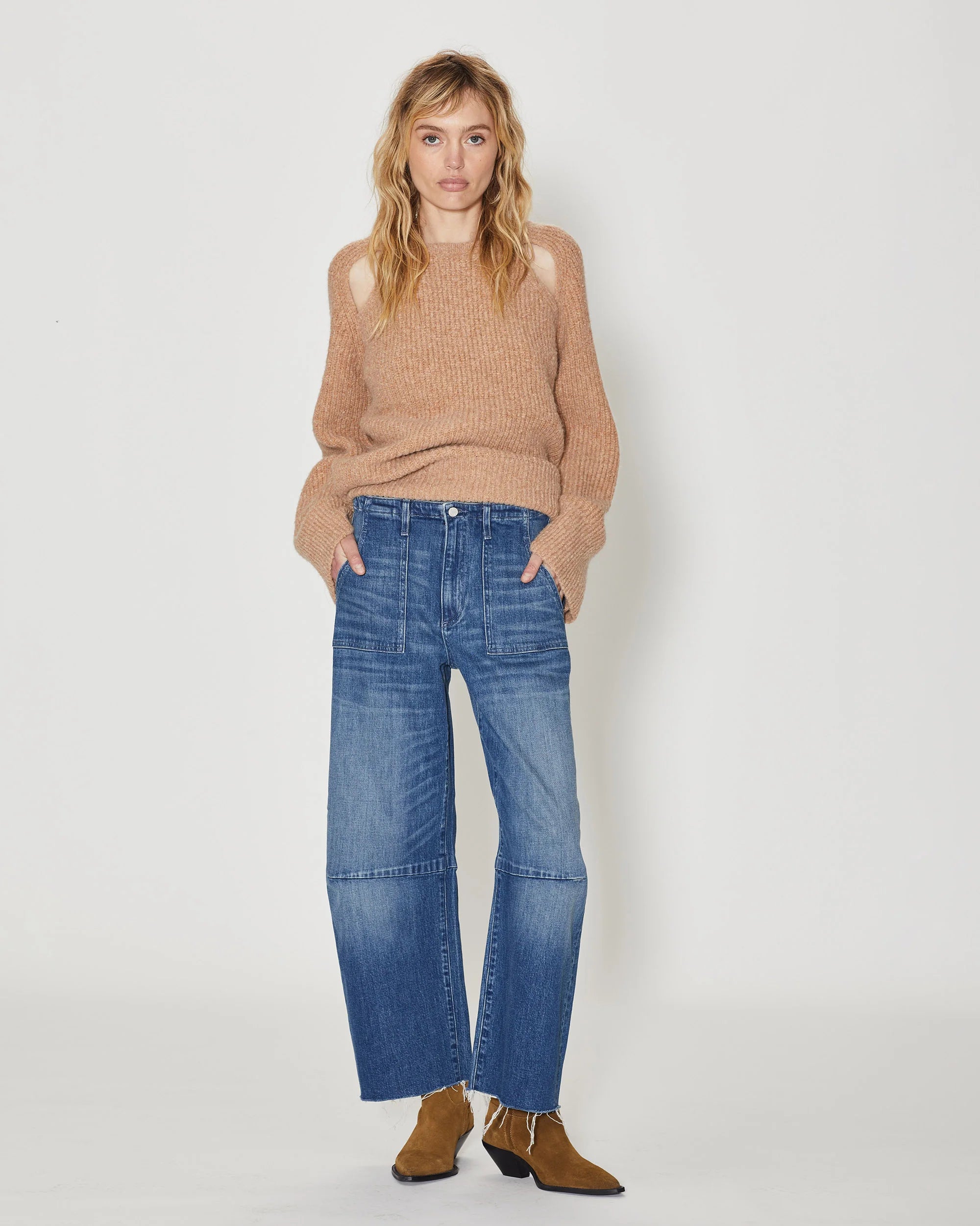 Utility Soft Barrel Jean