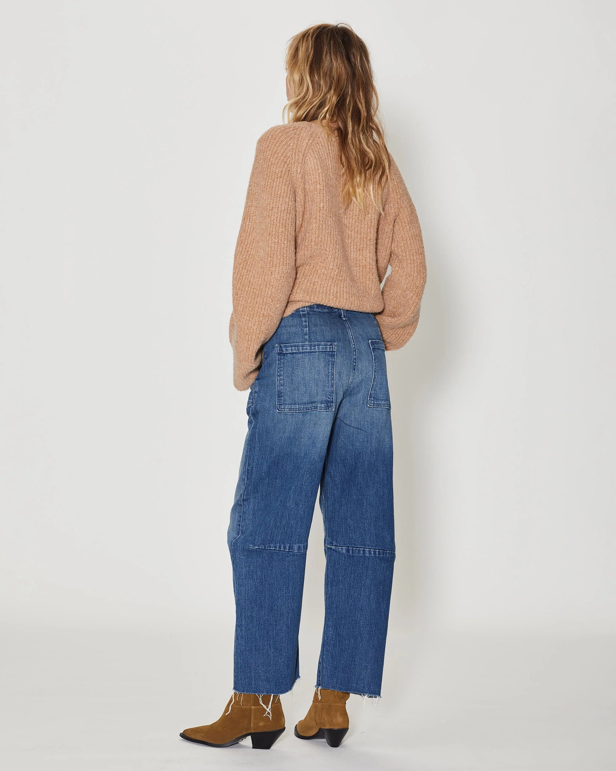 Utility Soft Barrel Jean