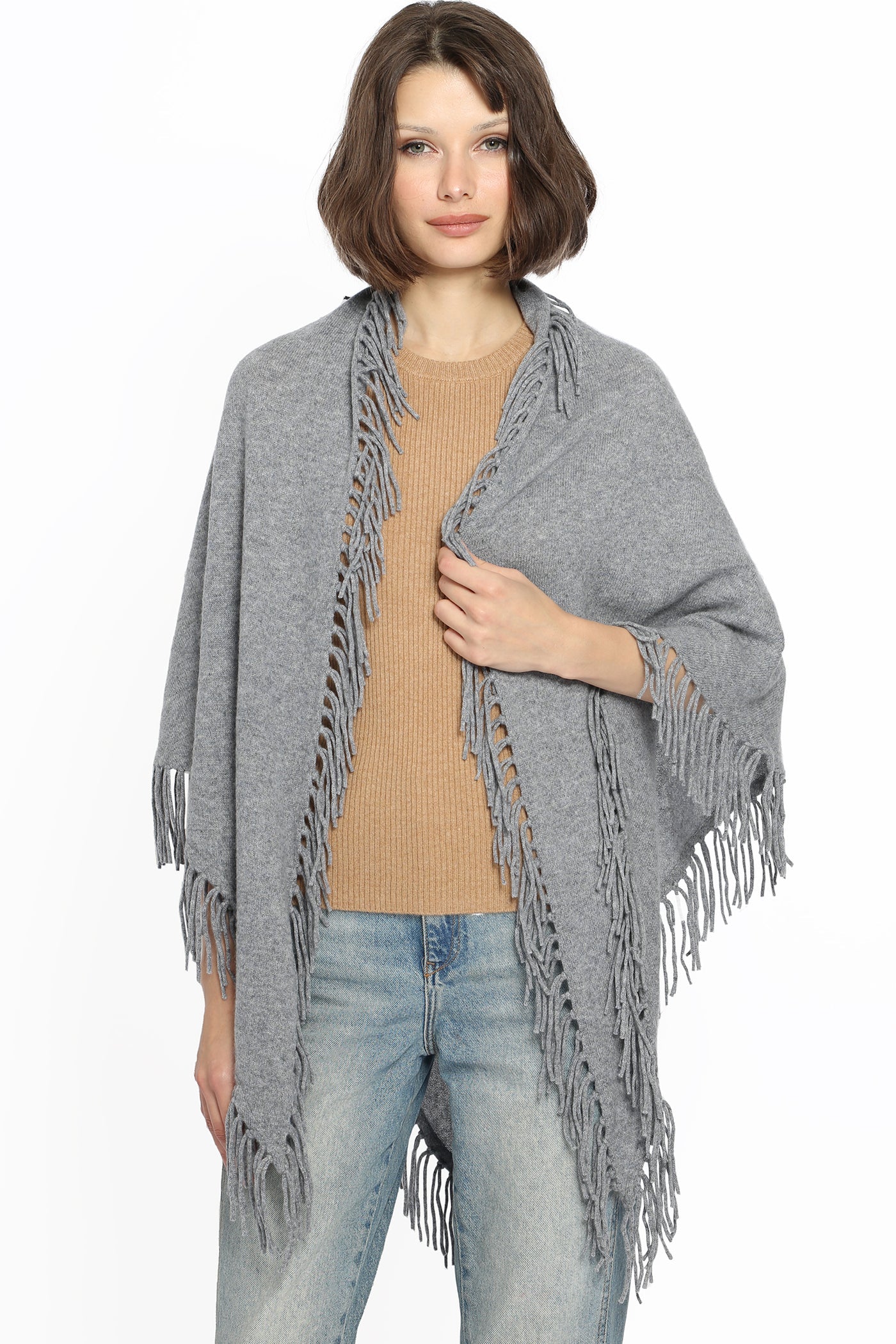 Cashmere Fringe Shawl