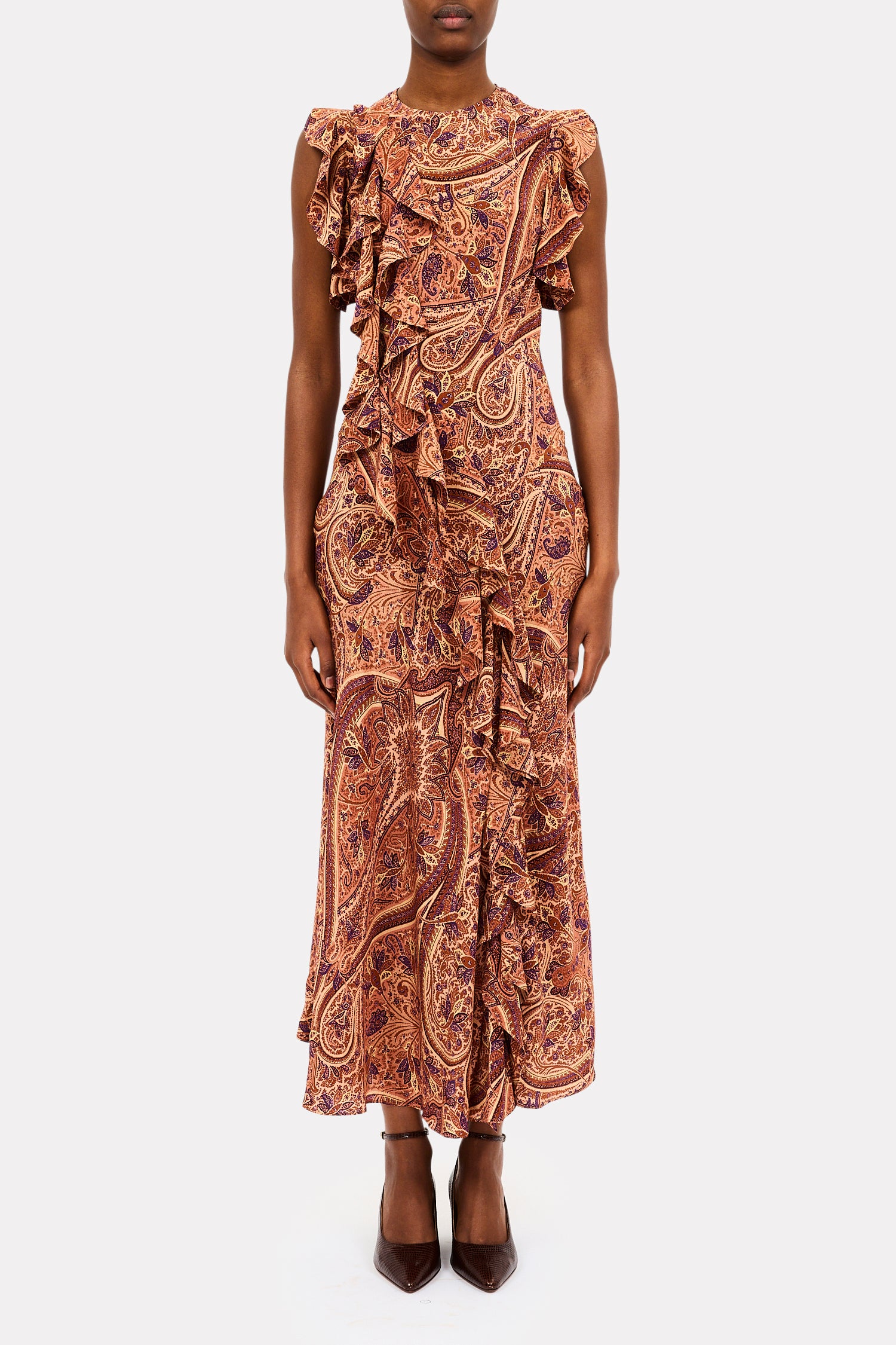 Ameline Silk Dress