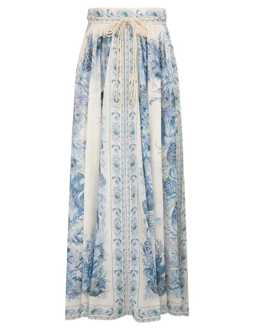 Wanderlust A-Line Maxi Skirt