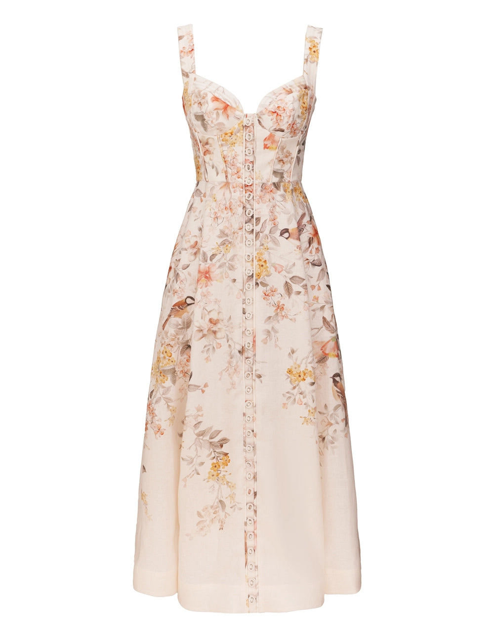 Luna Buttoned Picnic Dress