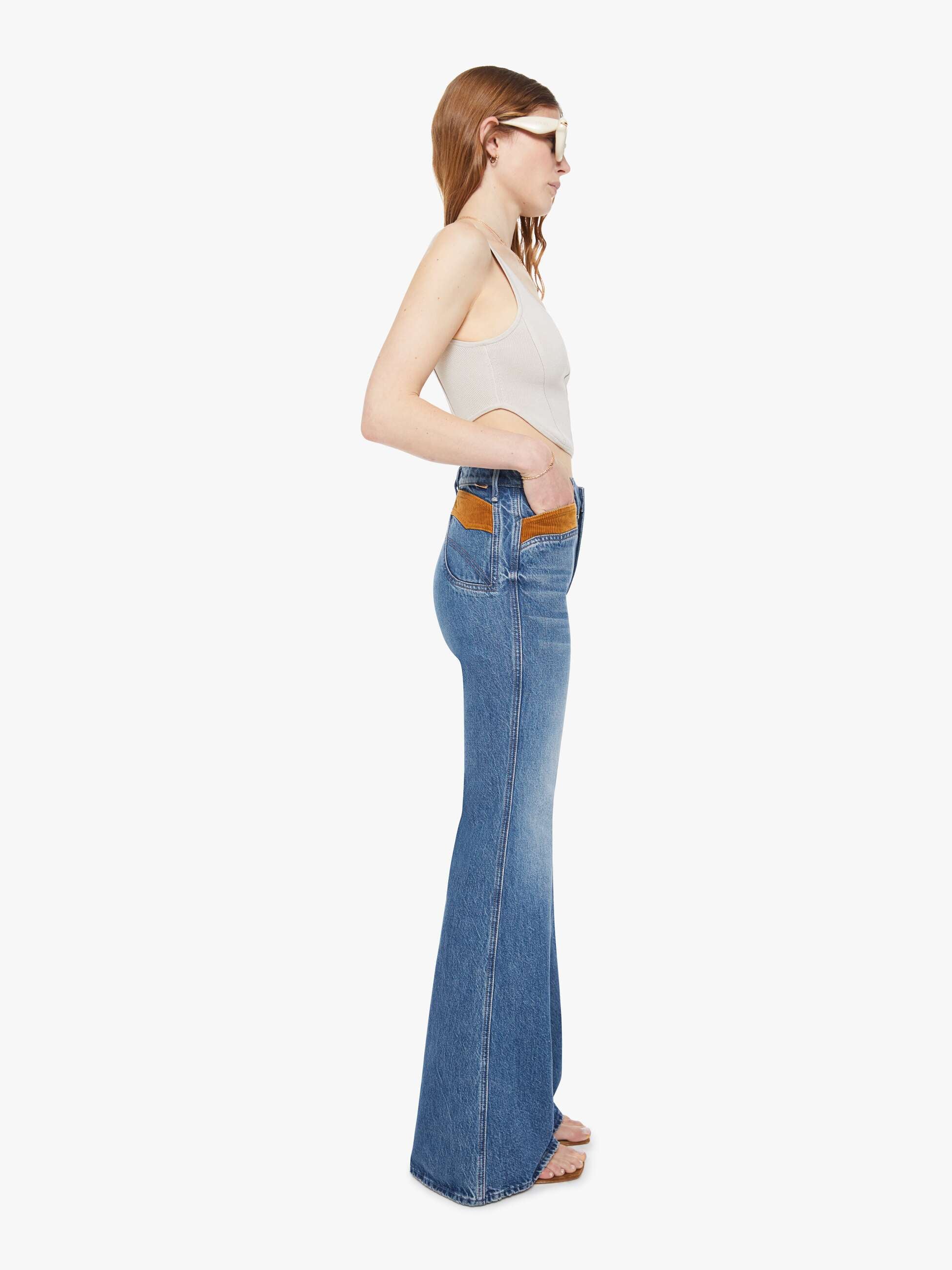 The Pointy Pocket Doozy Heel Jean