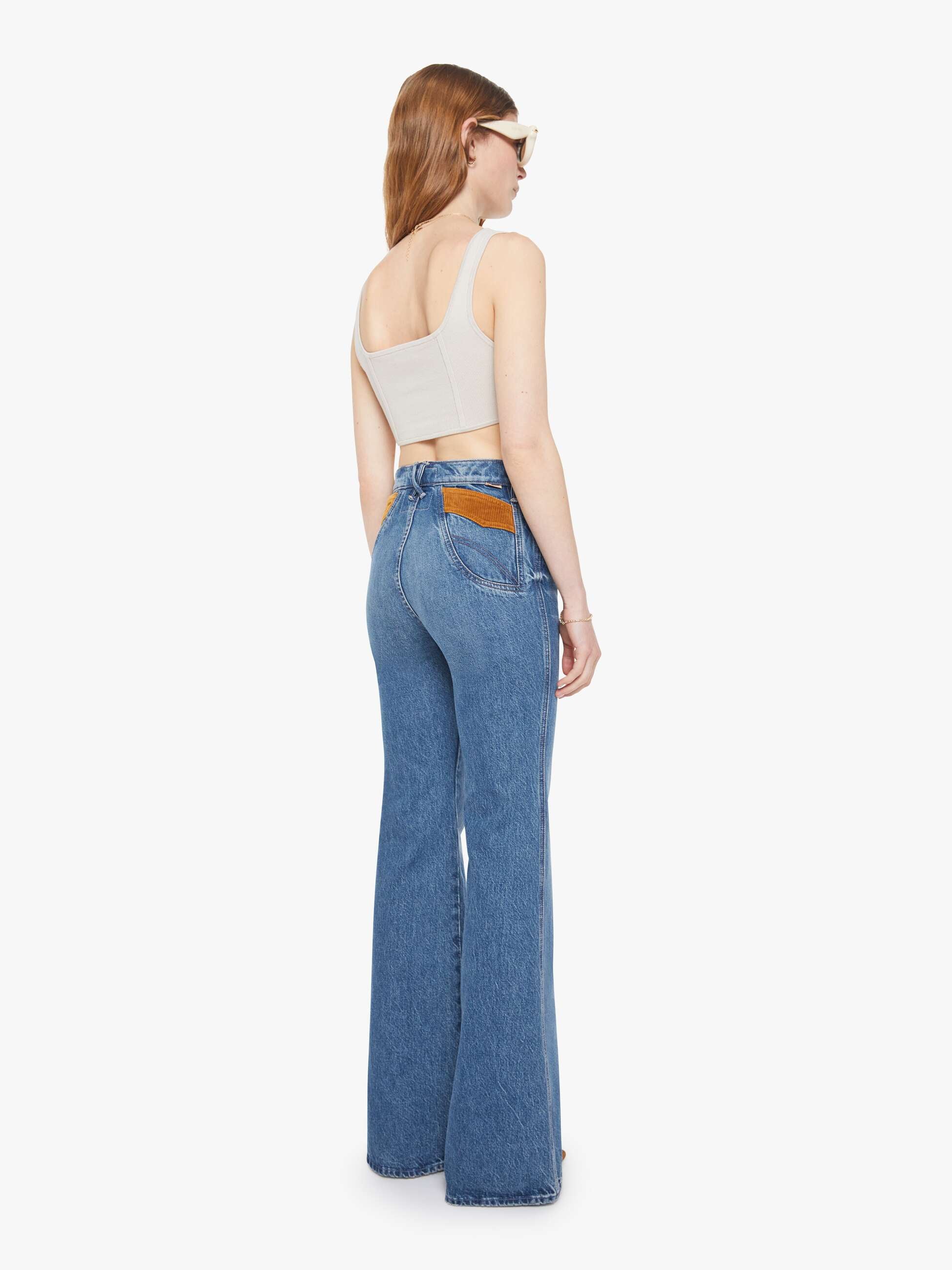 The Pointy Pocket Doozy Heel Jean