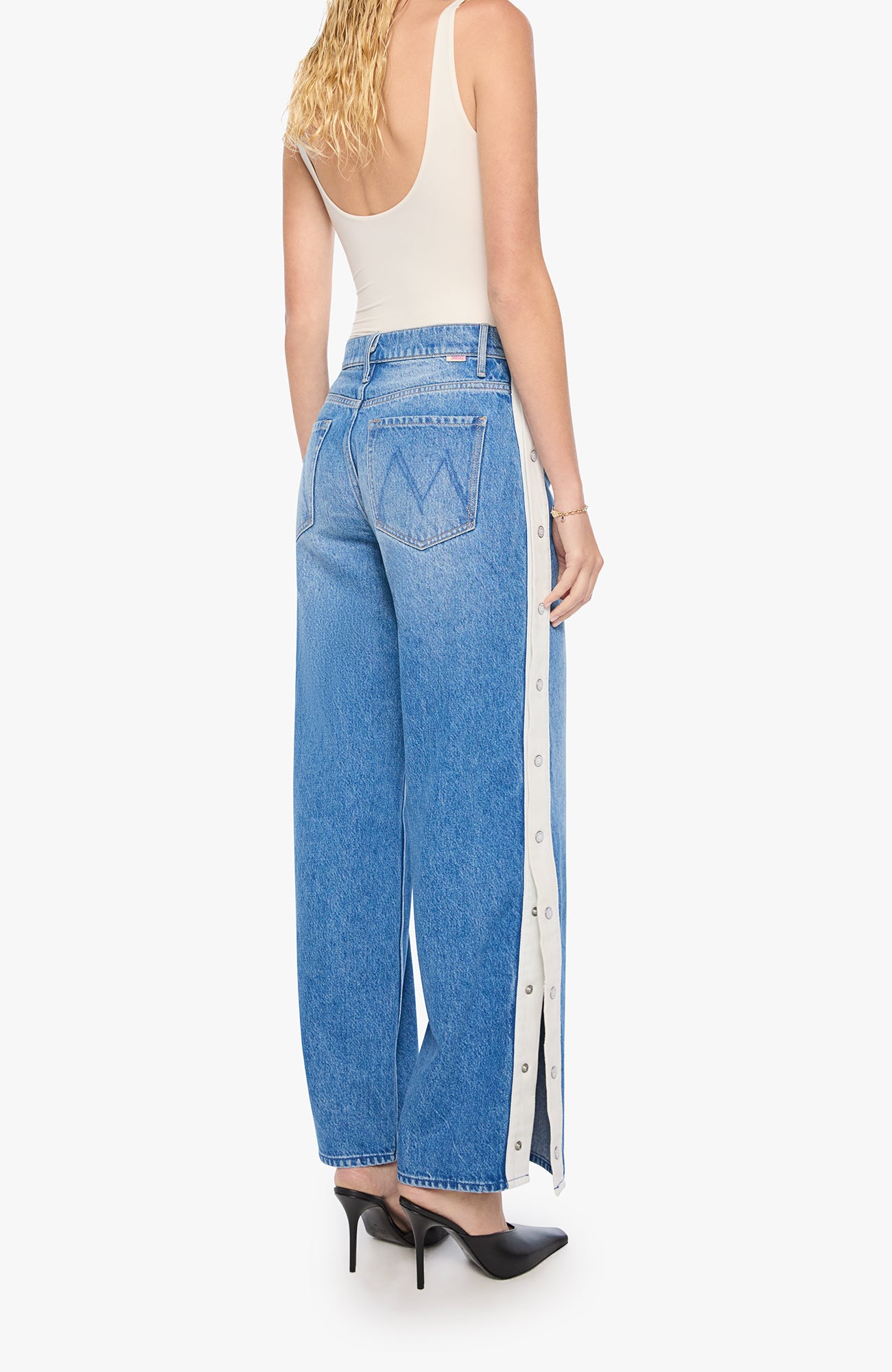 The Striped Resealable Skimp Jean