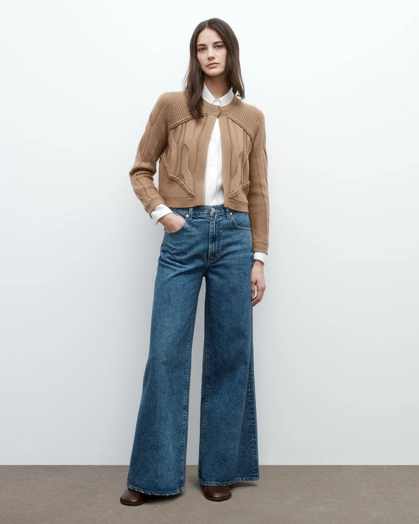 Chain Sweater Jacket