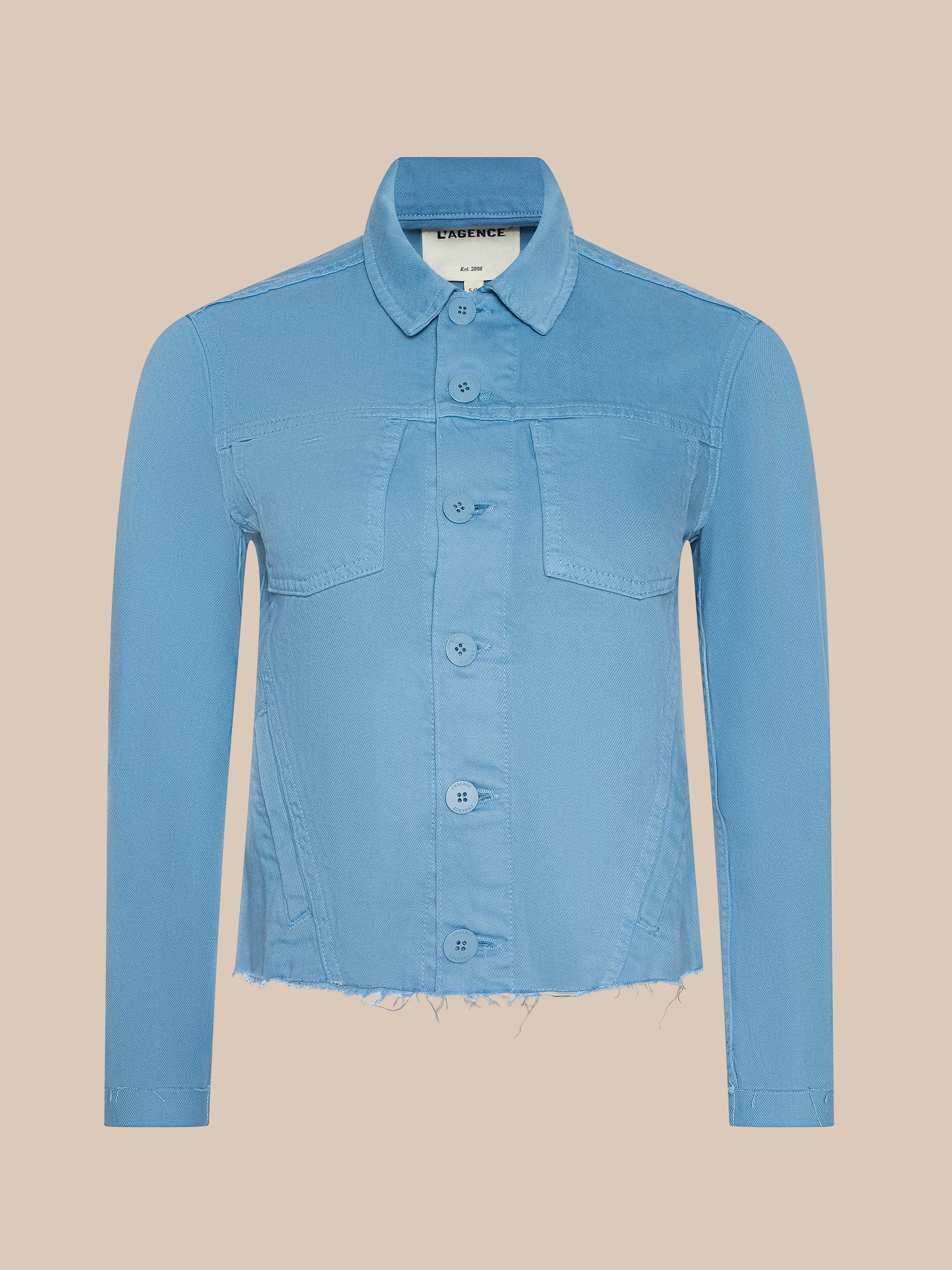 Janelle Slim Raw Jacket