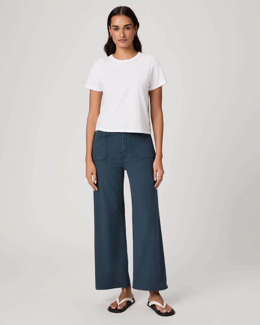 Anessa Stitch Utility Pockets Jean