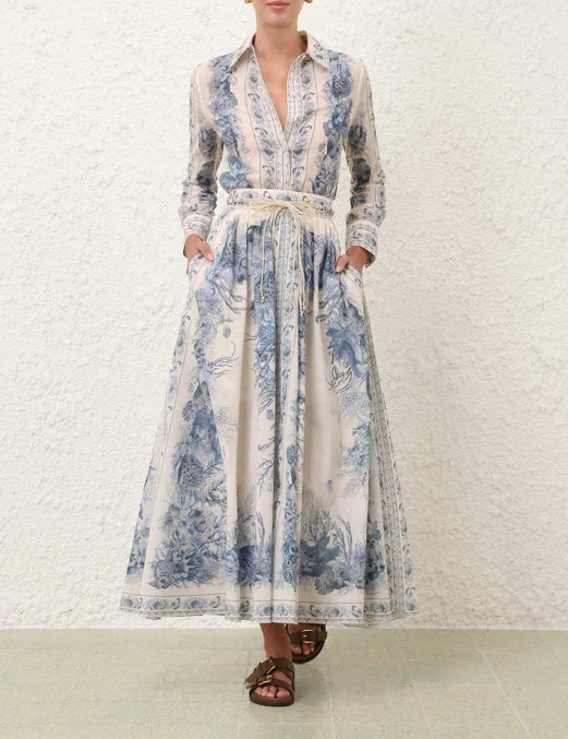 Wanderlust A-Line Maxi Skirt