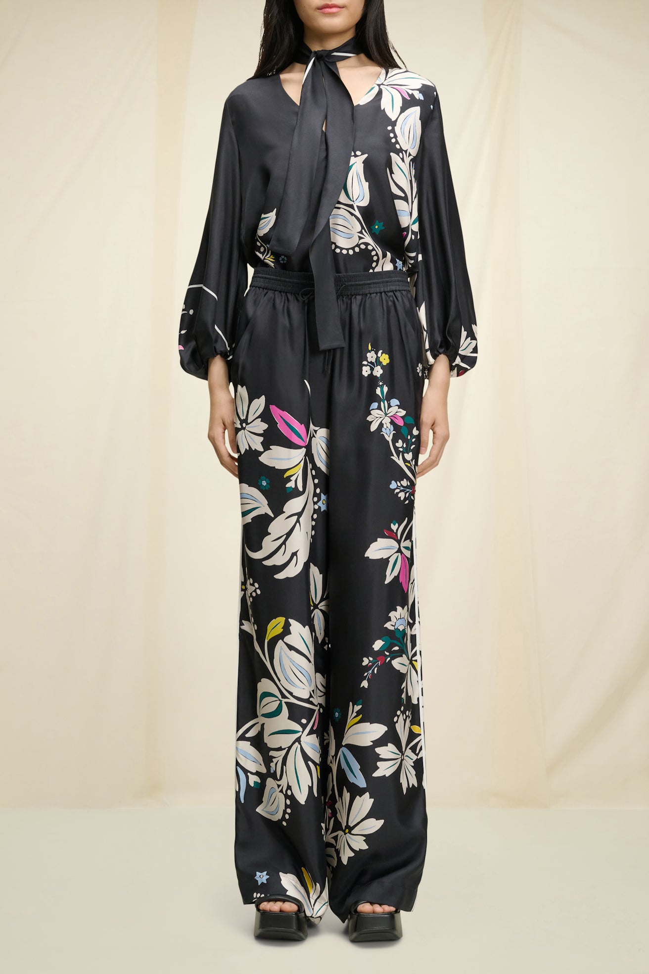 Flower Whirl Blouse