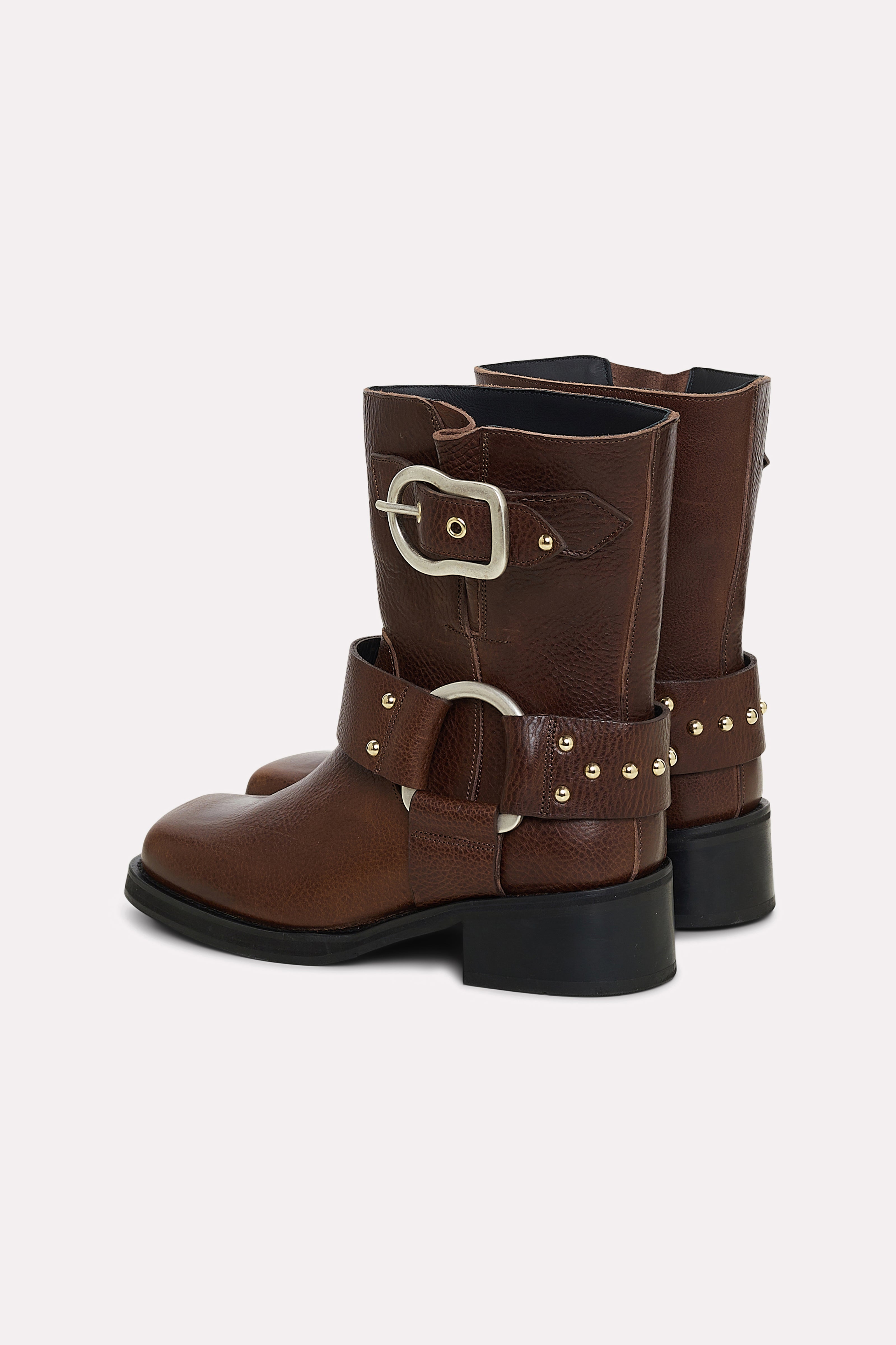 Strong Femininity Short Biker Boot