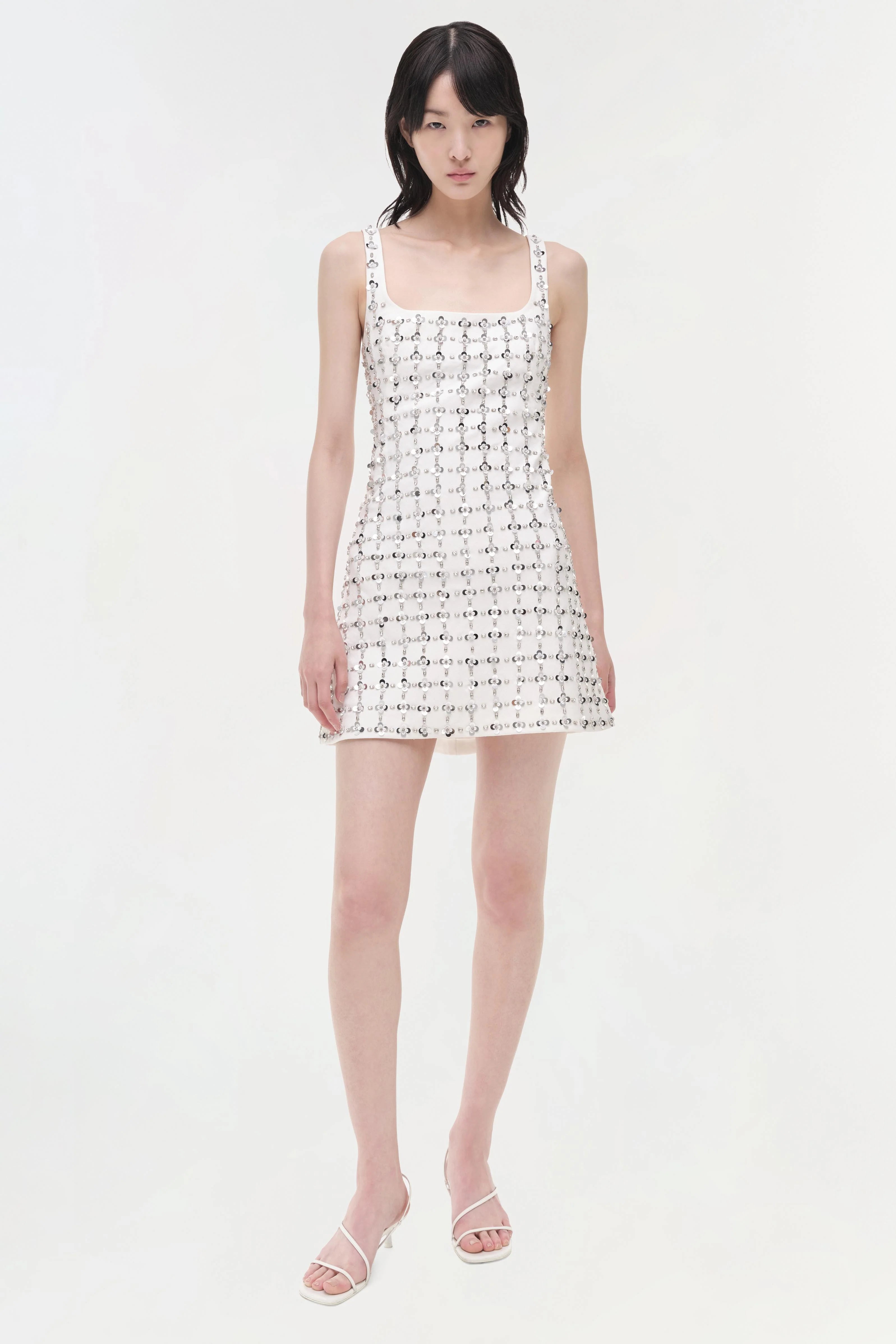 Ziva Embellished Mini Dress