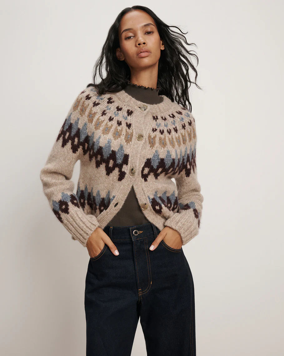 Christina Fairisle Cardigan
