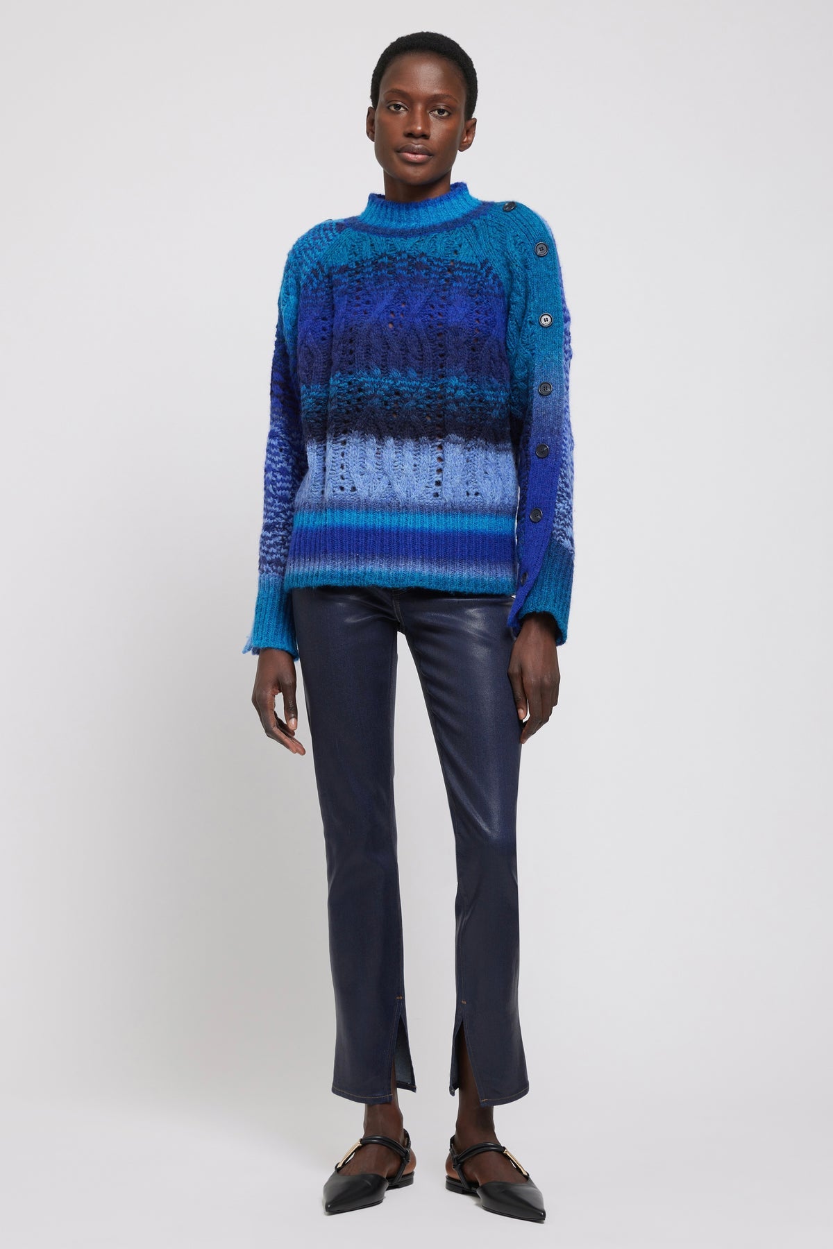 Lula Mock Neck Sweater