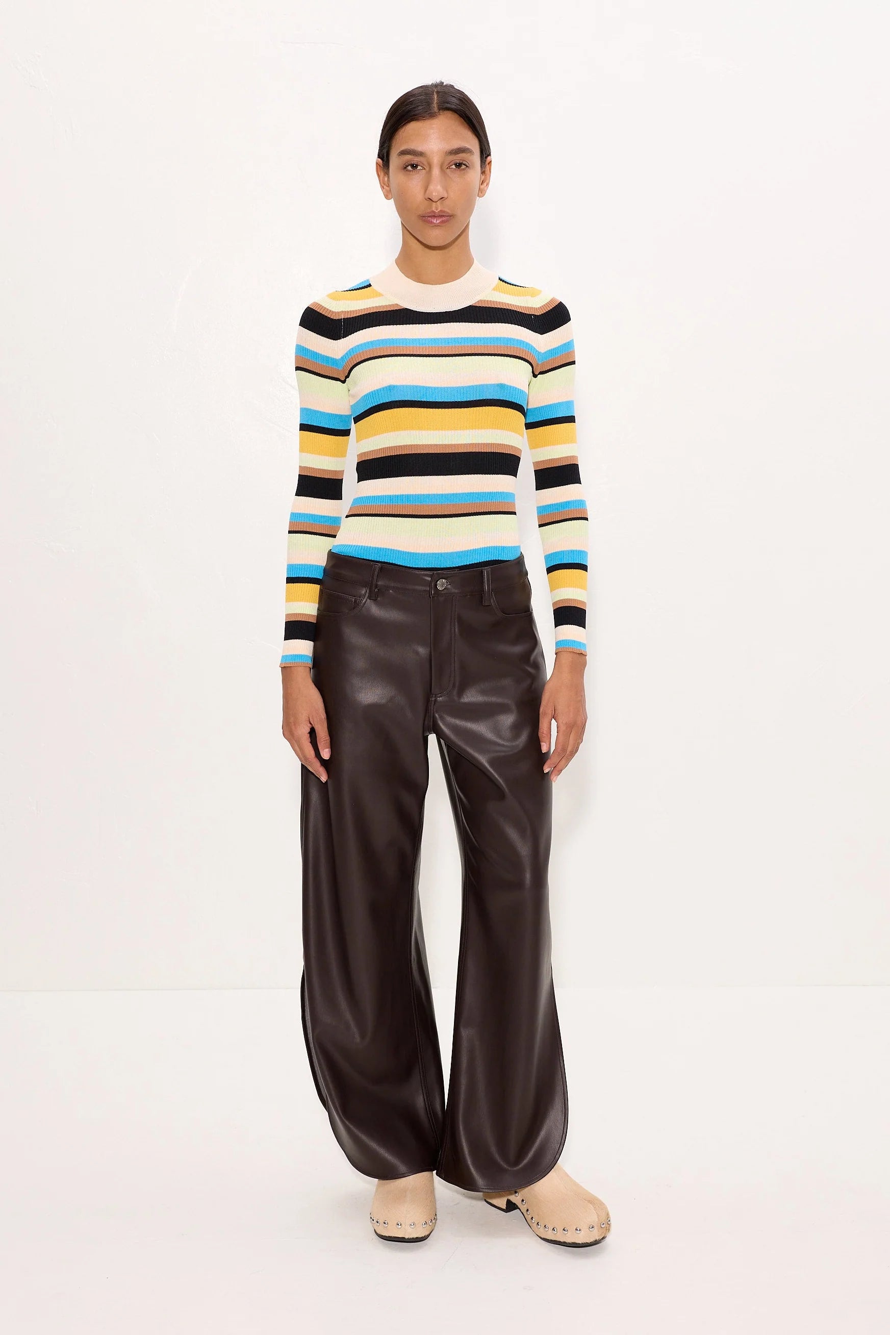 Livia Vegan Leather Pant