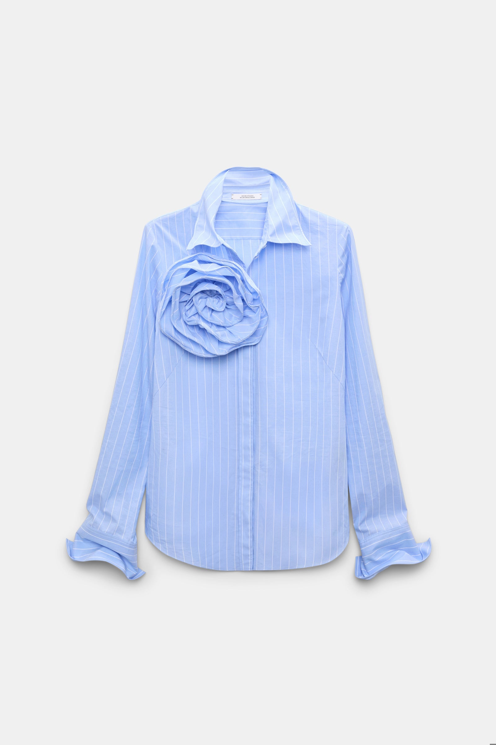 Striped Power Blouse