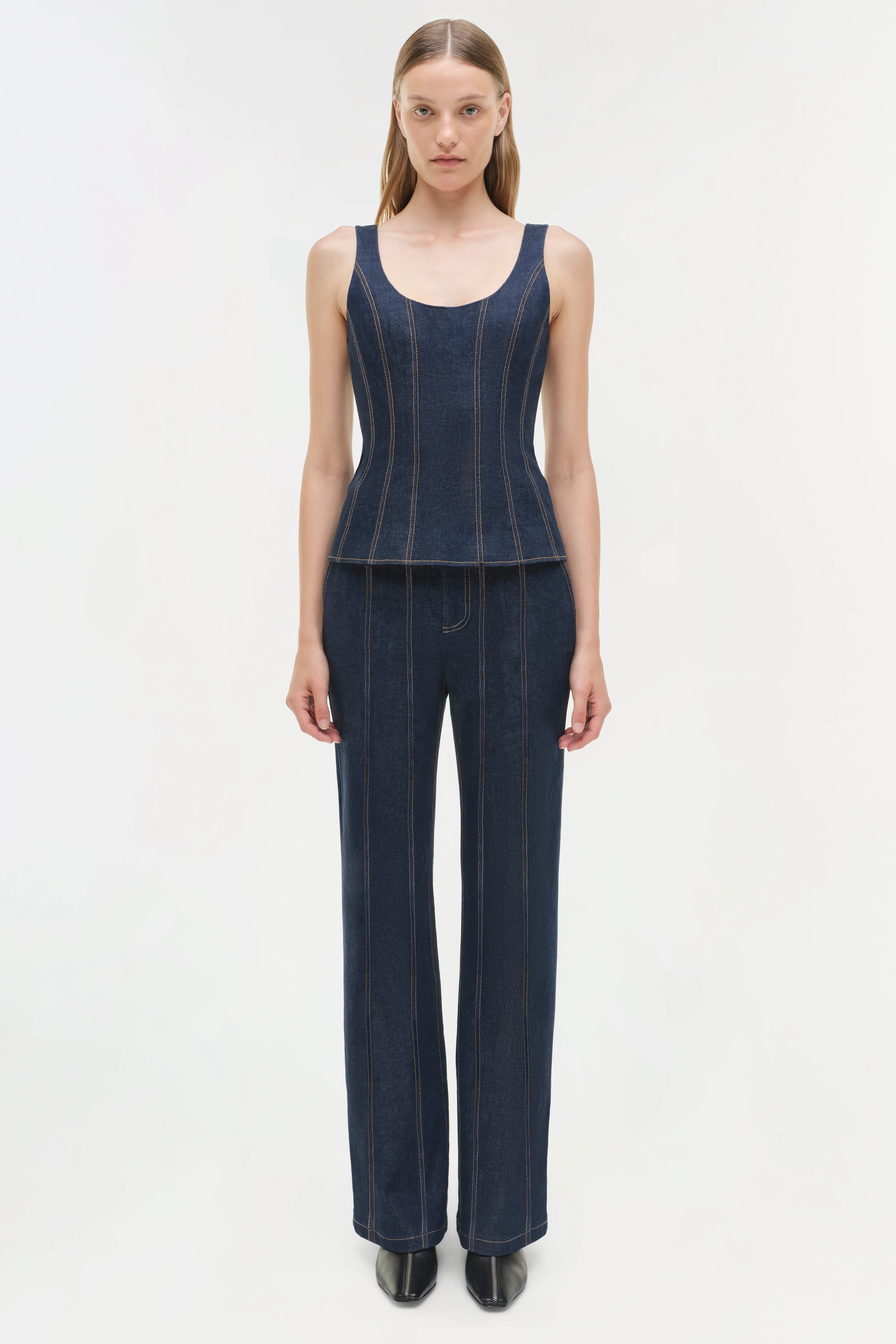 Ansel Denim Trouser