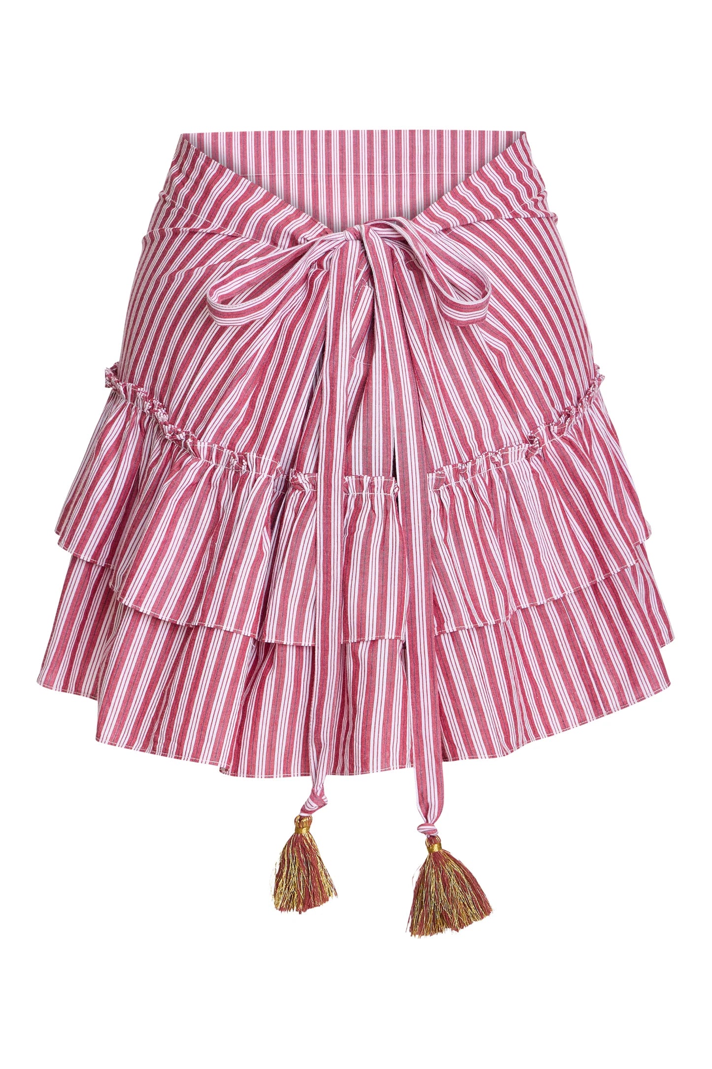 Cinch Back Mini Skirt