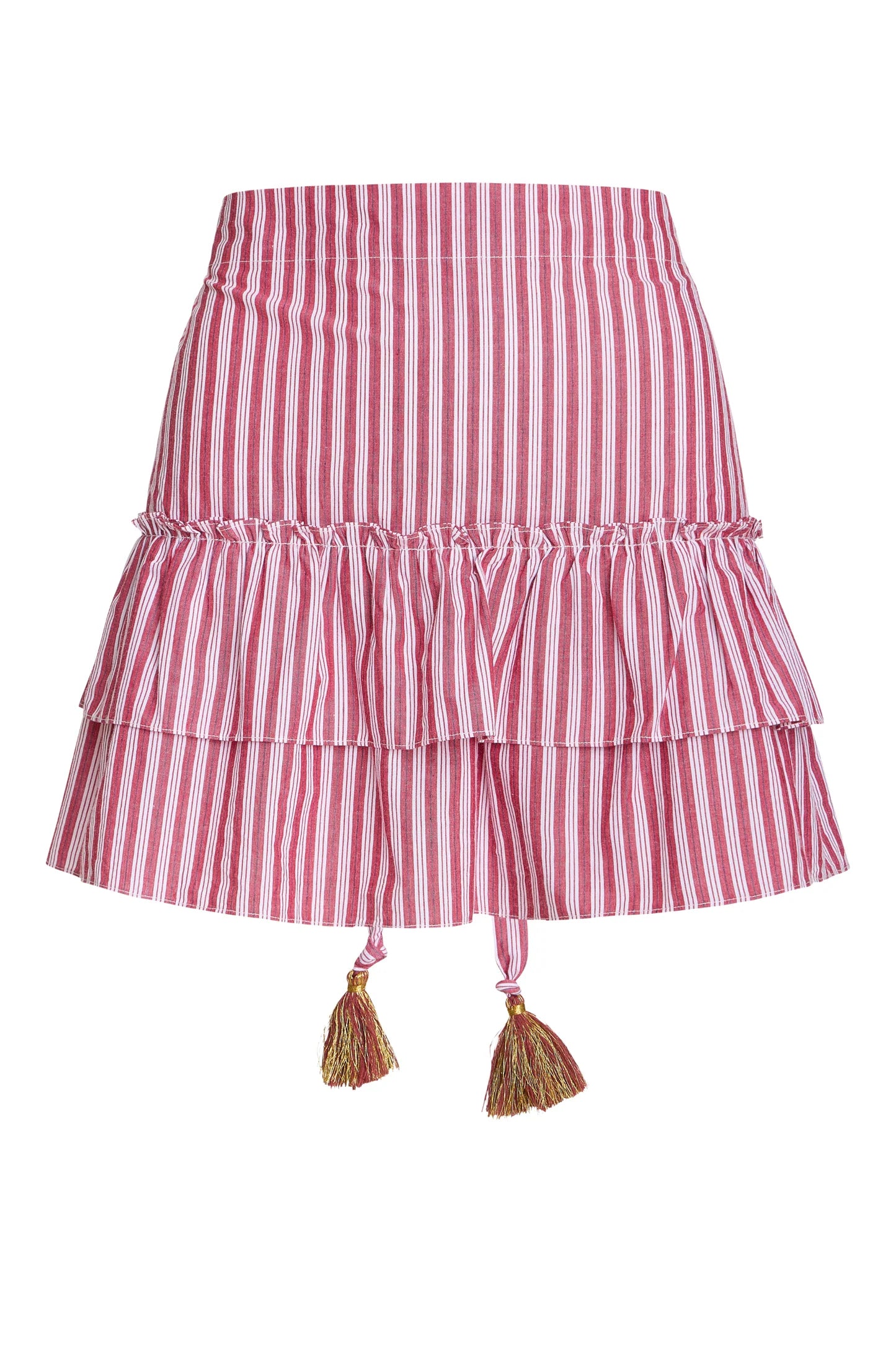 Cinch Back Mini Skirt