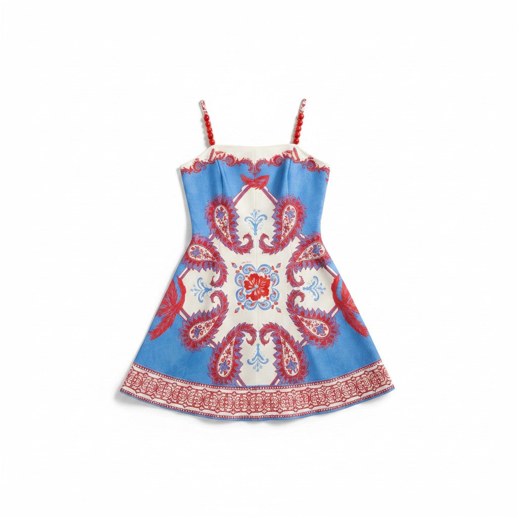 Clivia Beaded Mini Dress