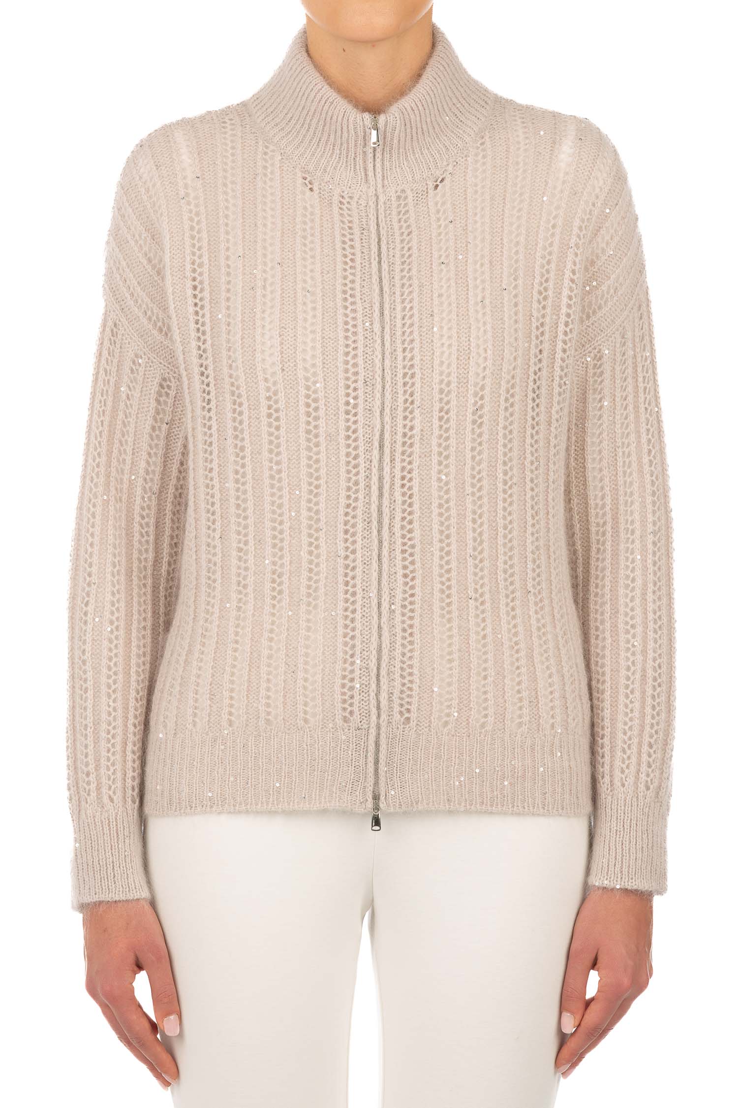 Giacca Con Zip Sweater