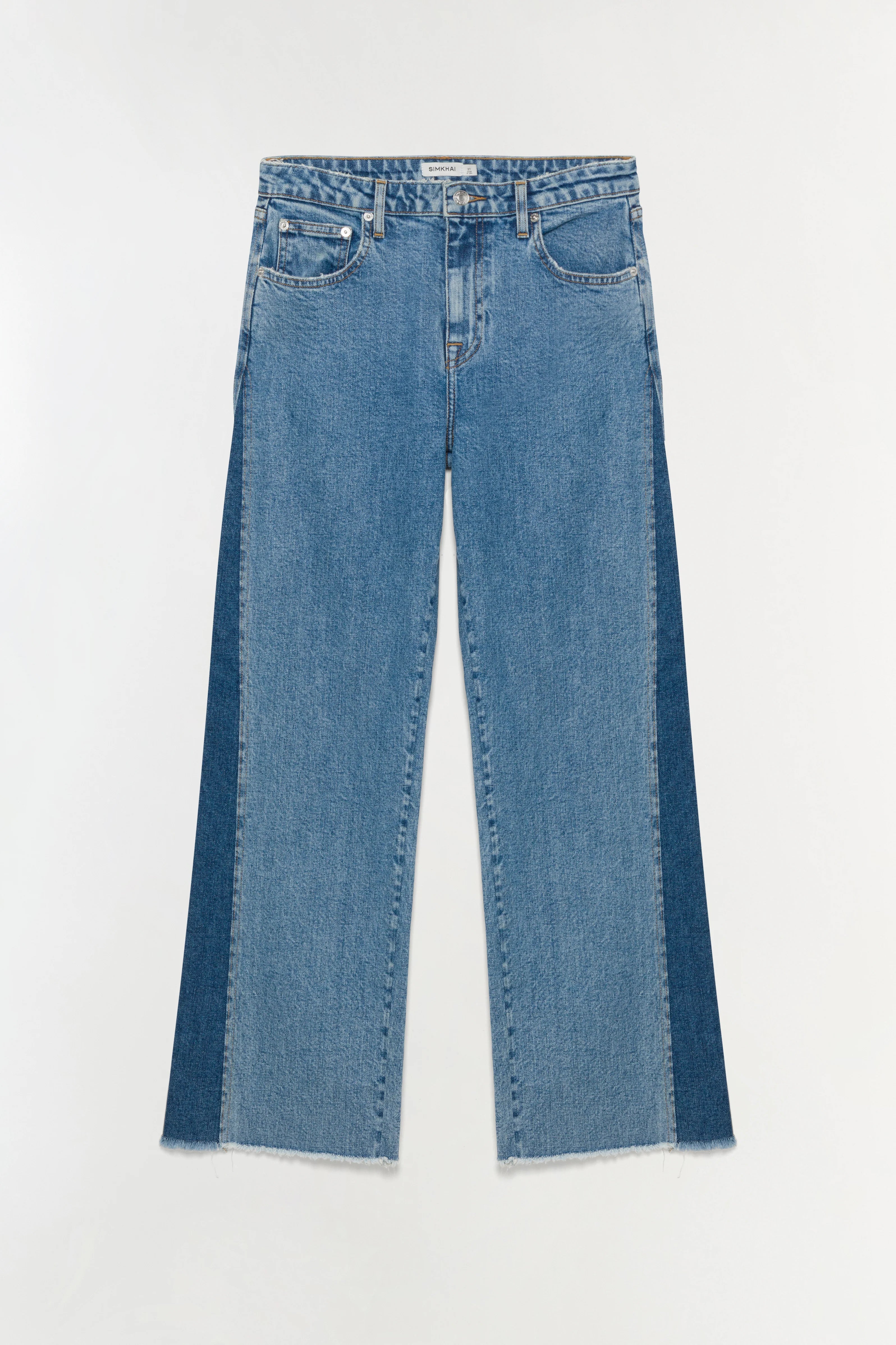 Godet Straight Leg Jean