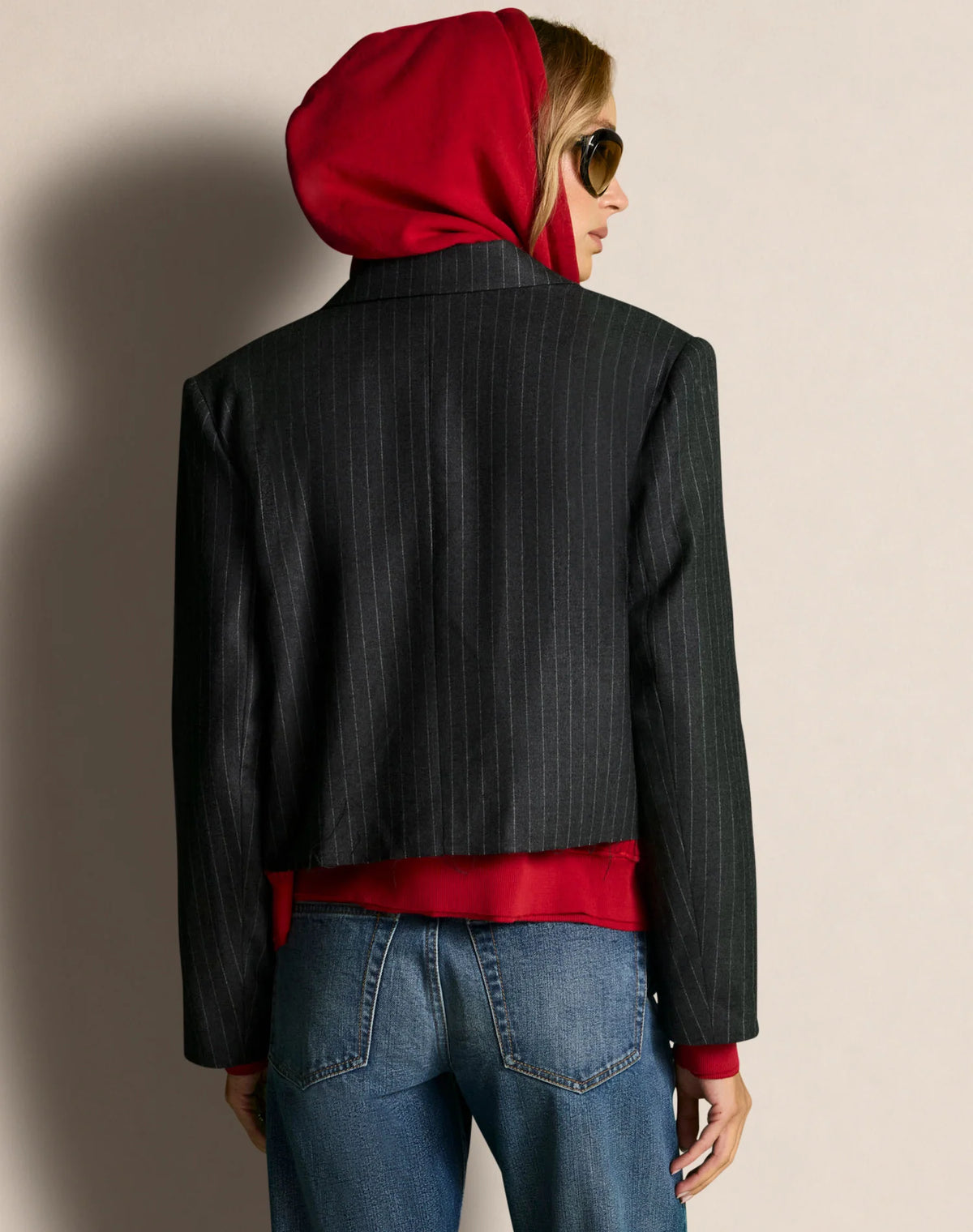Raven Cropped Blazer