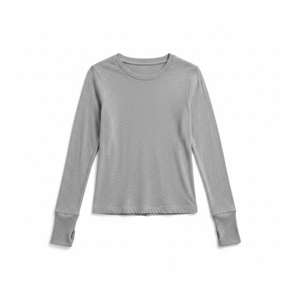 Easy Cuff Crew Top