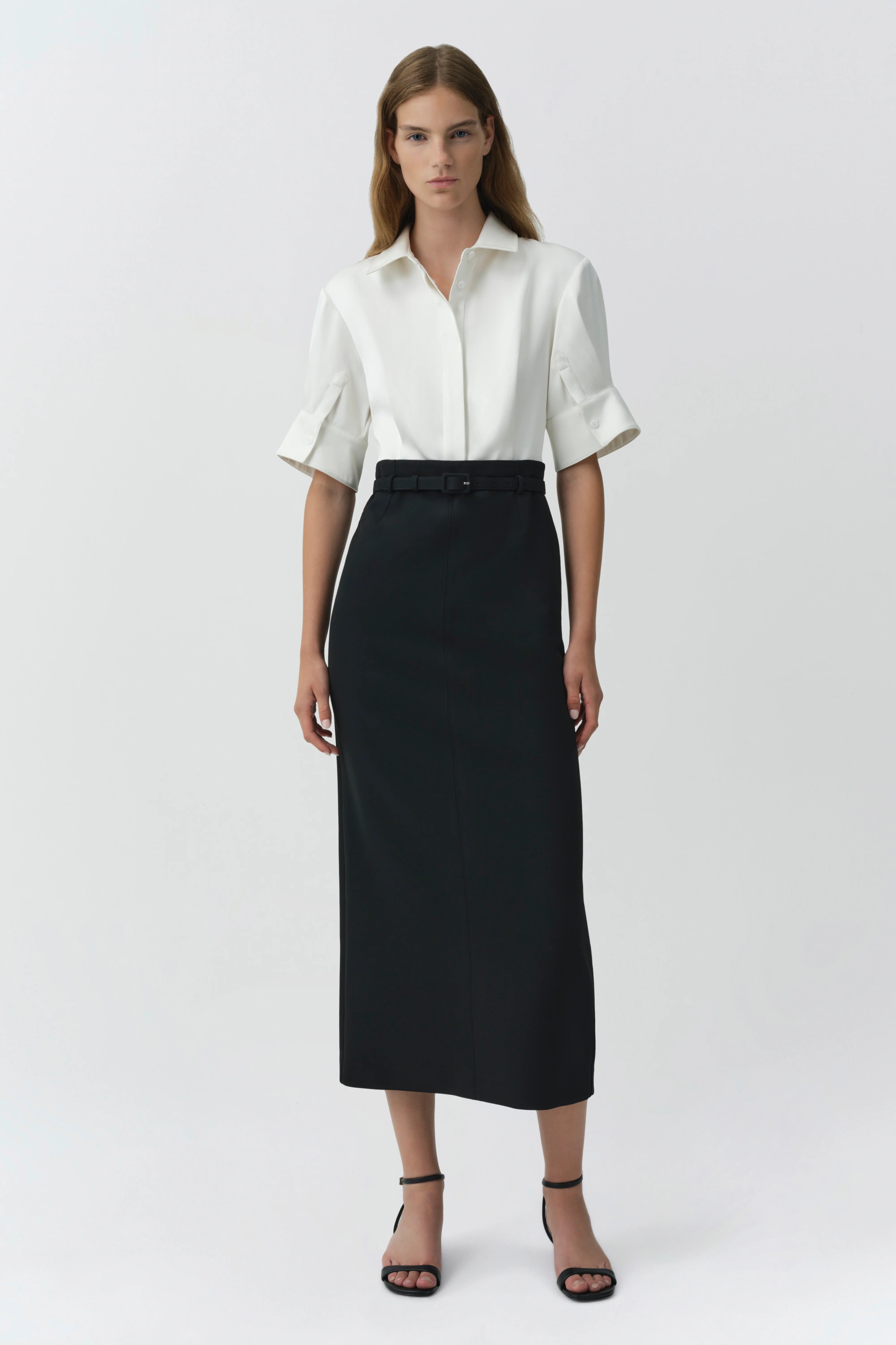 Alvera Shirt Midi Dress