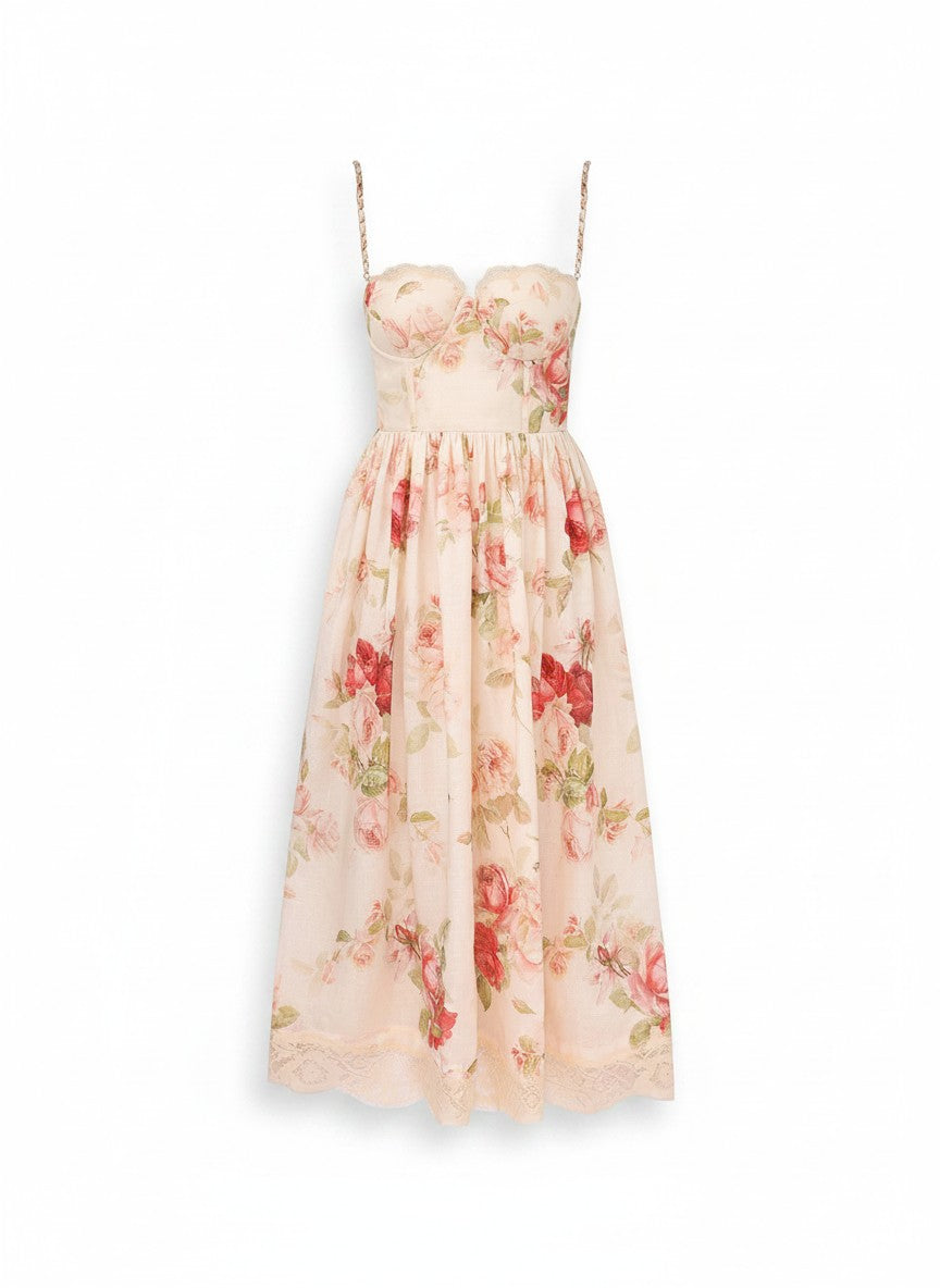 Roselight Picnic Maxi Dress