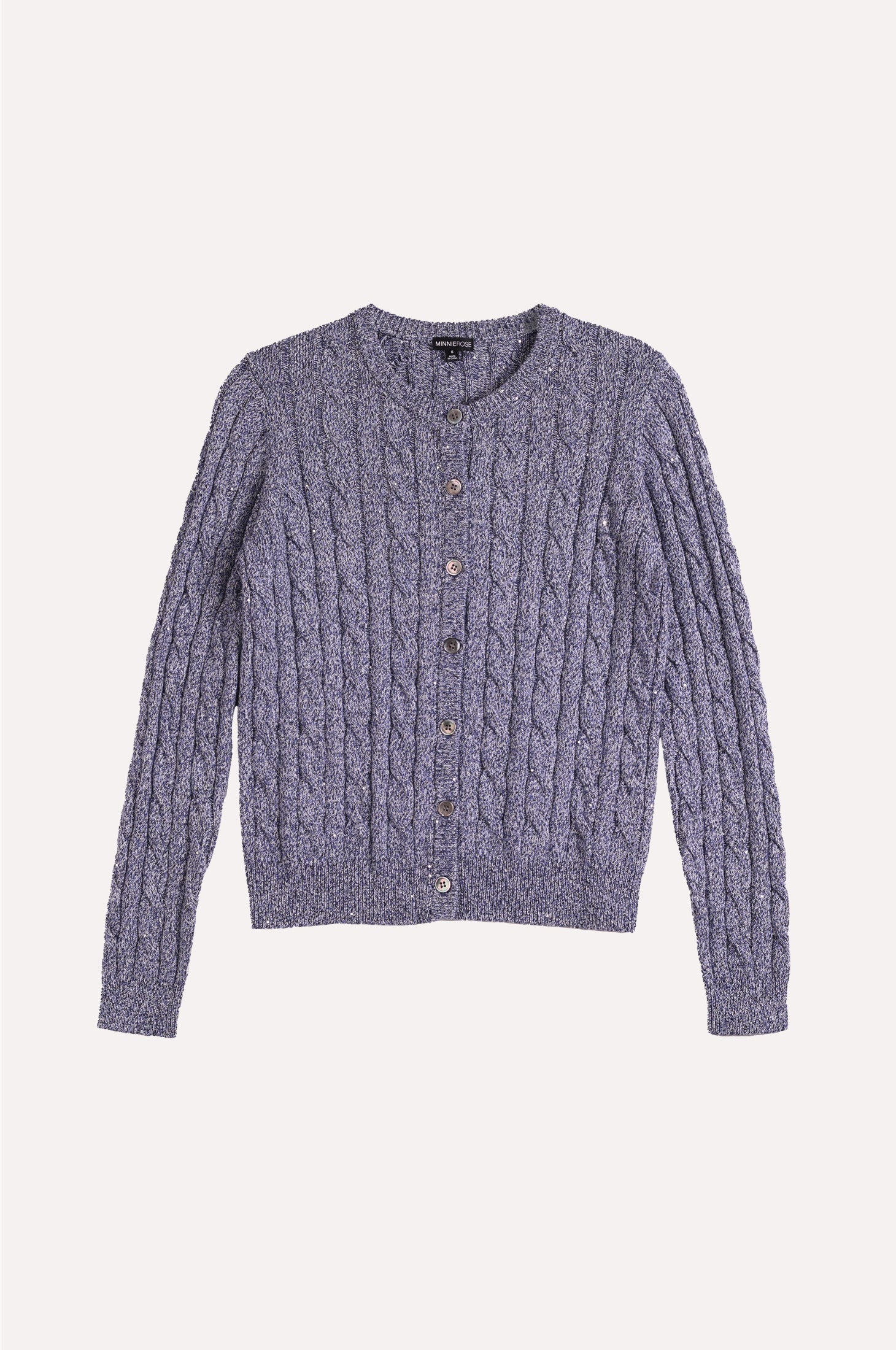 Sparkle Cable Cardigan
