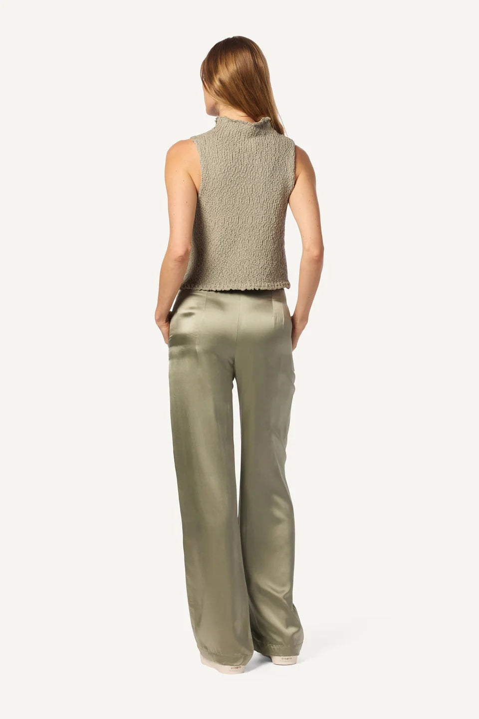 Atticus Roll Neck Cropped Tank