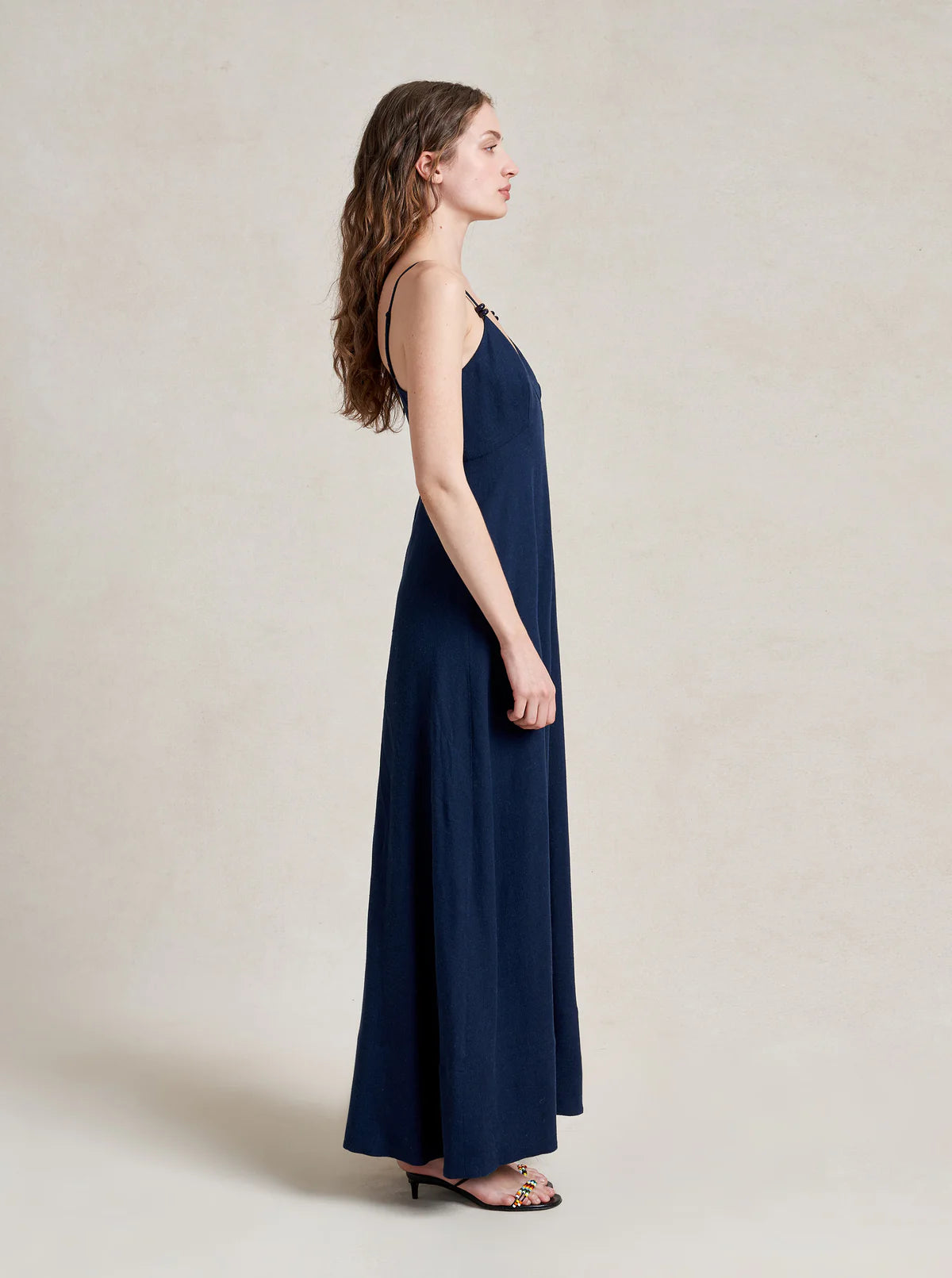 Linen Maxi Dress