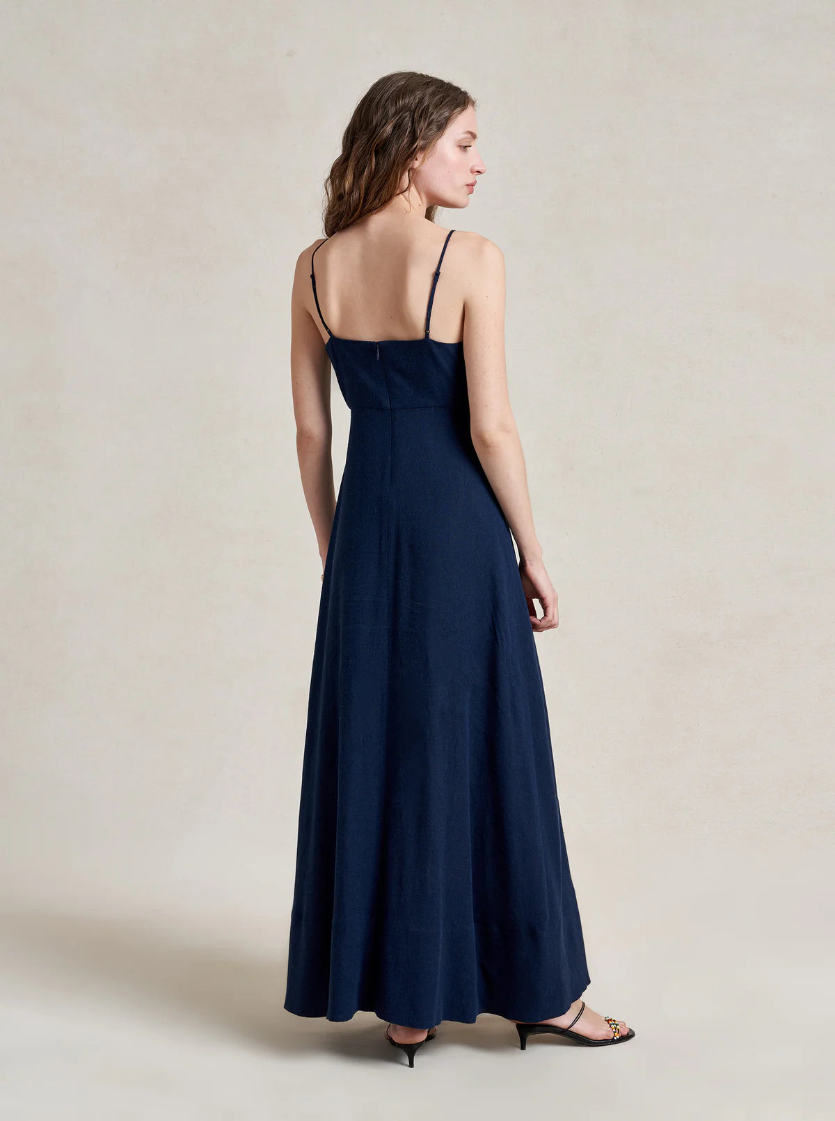 Linen Maxi Dress