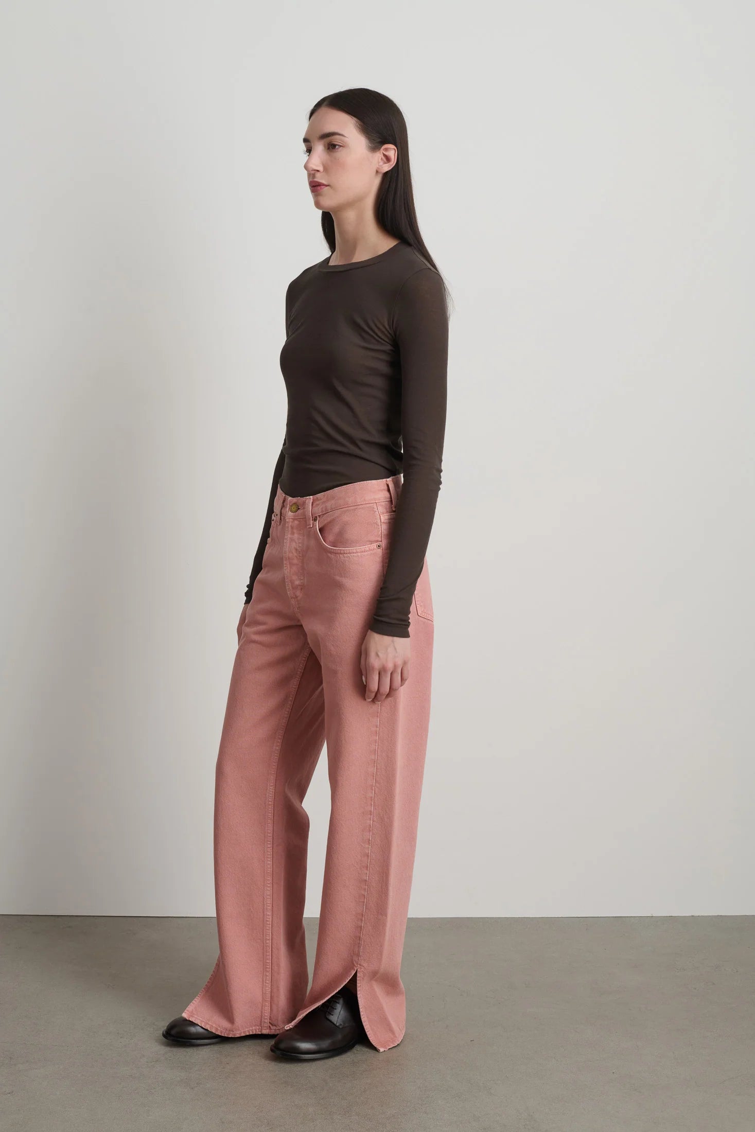 Charlot Split Hem Jean