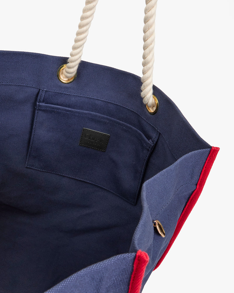 Canvas Beach Marine Tote
