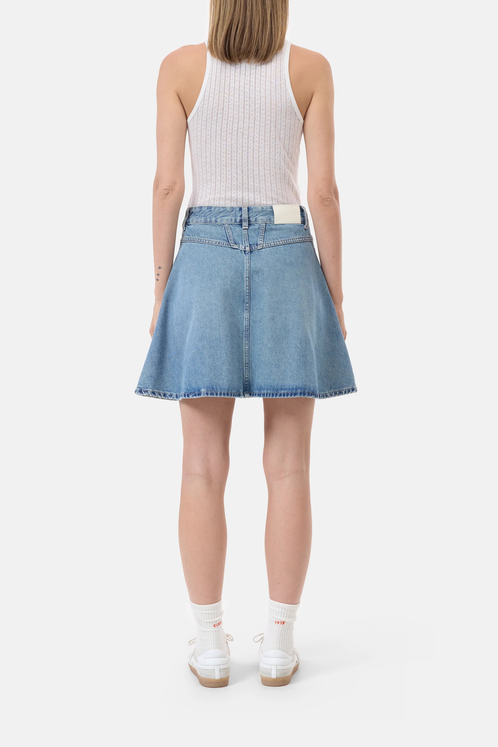 Volant Mini Skirt
