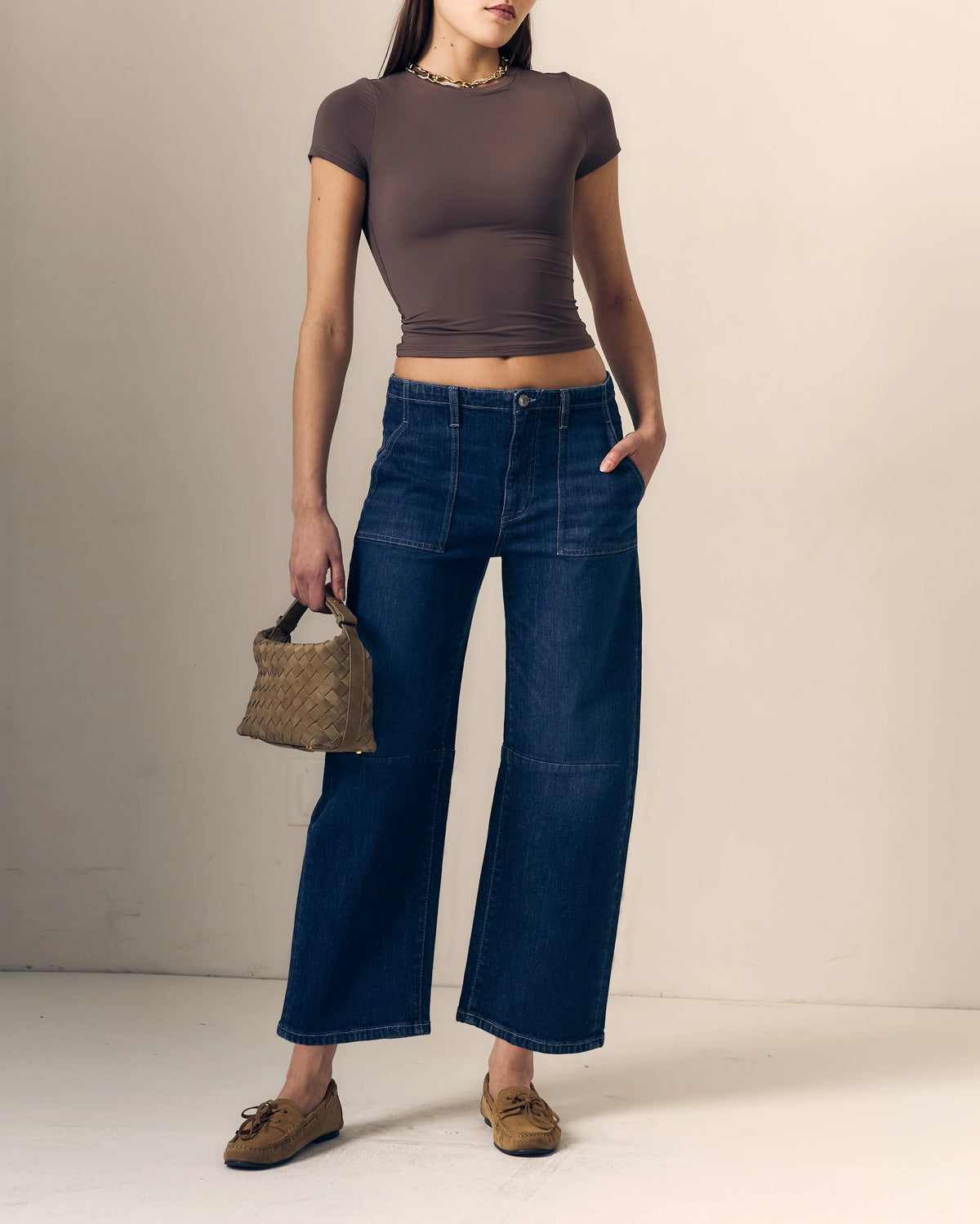 Utility Soft Barrel Jean