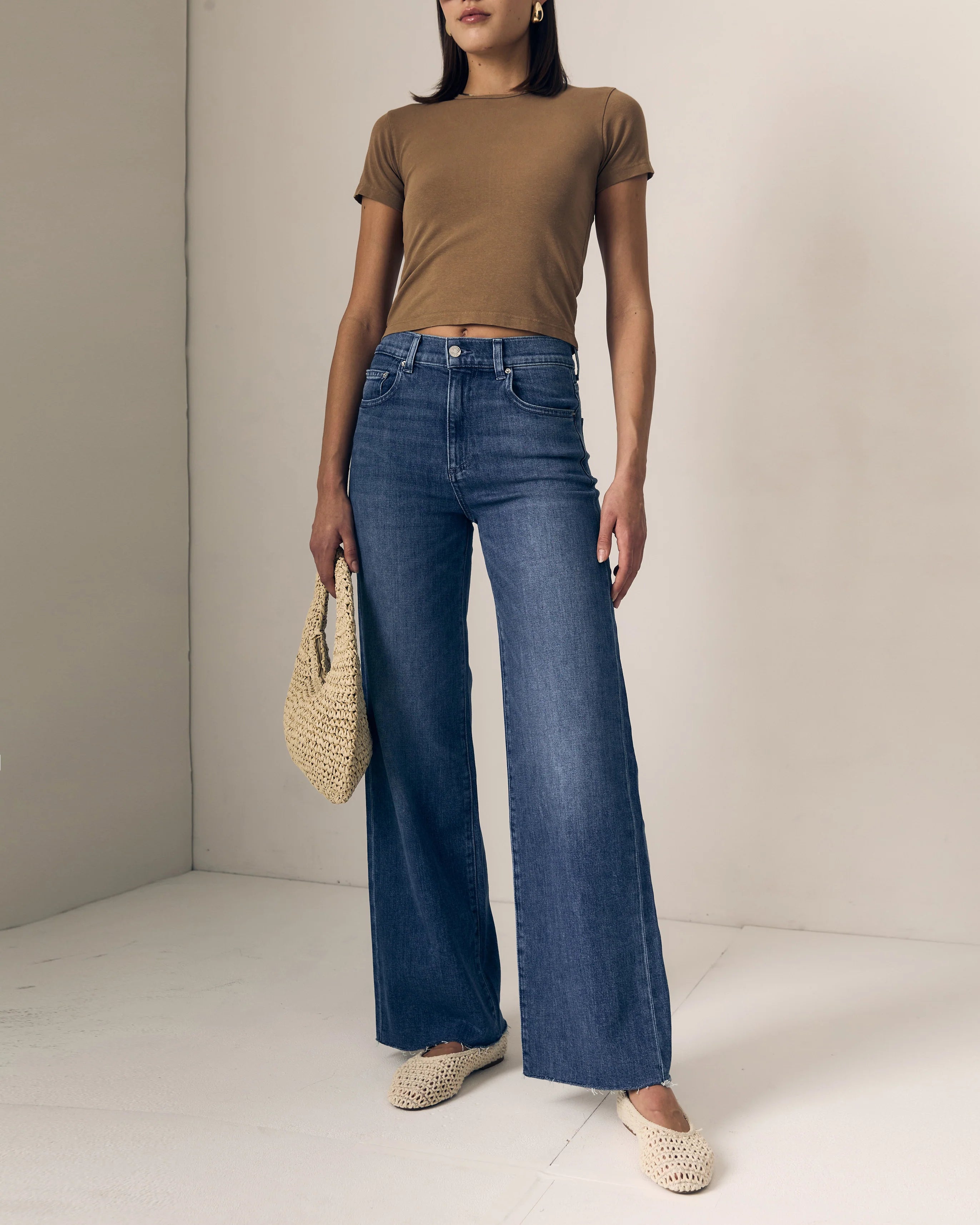 High Rise Column Jean