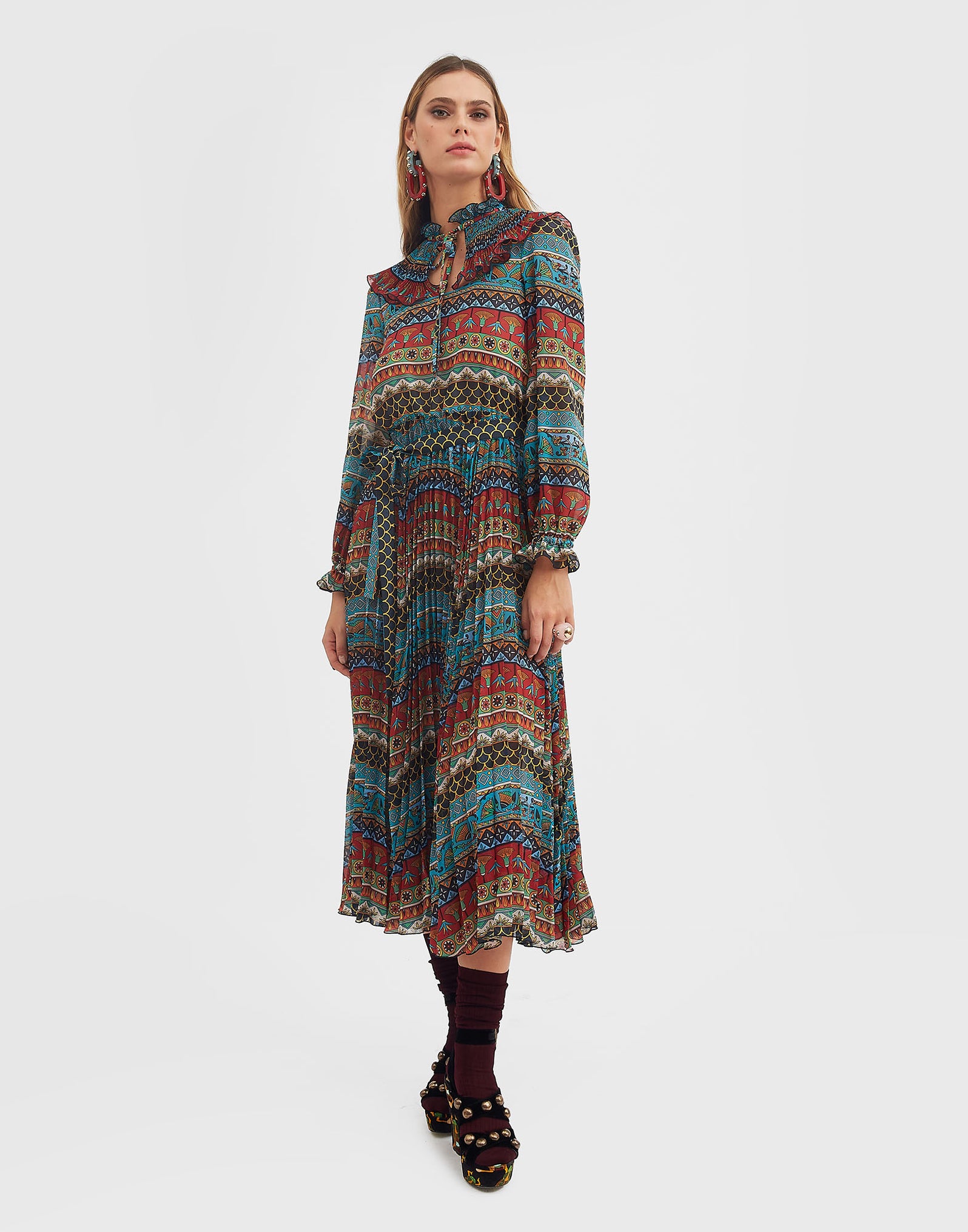 Nefertiti Midi Dress