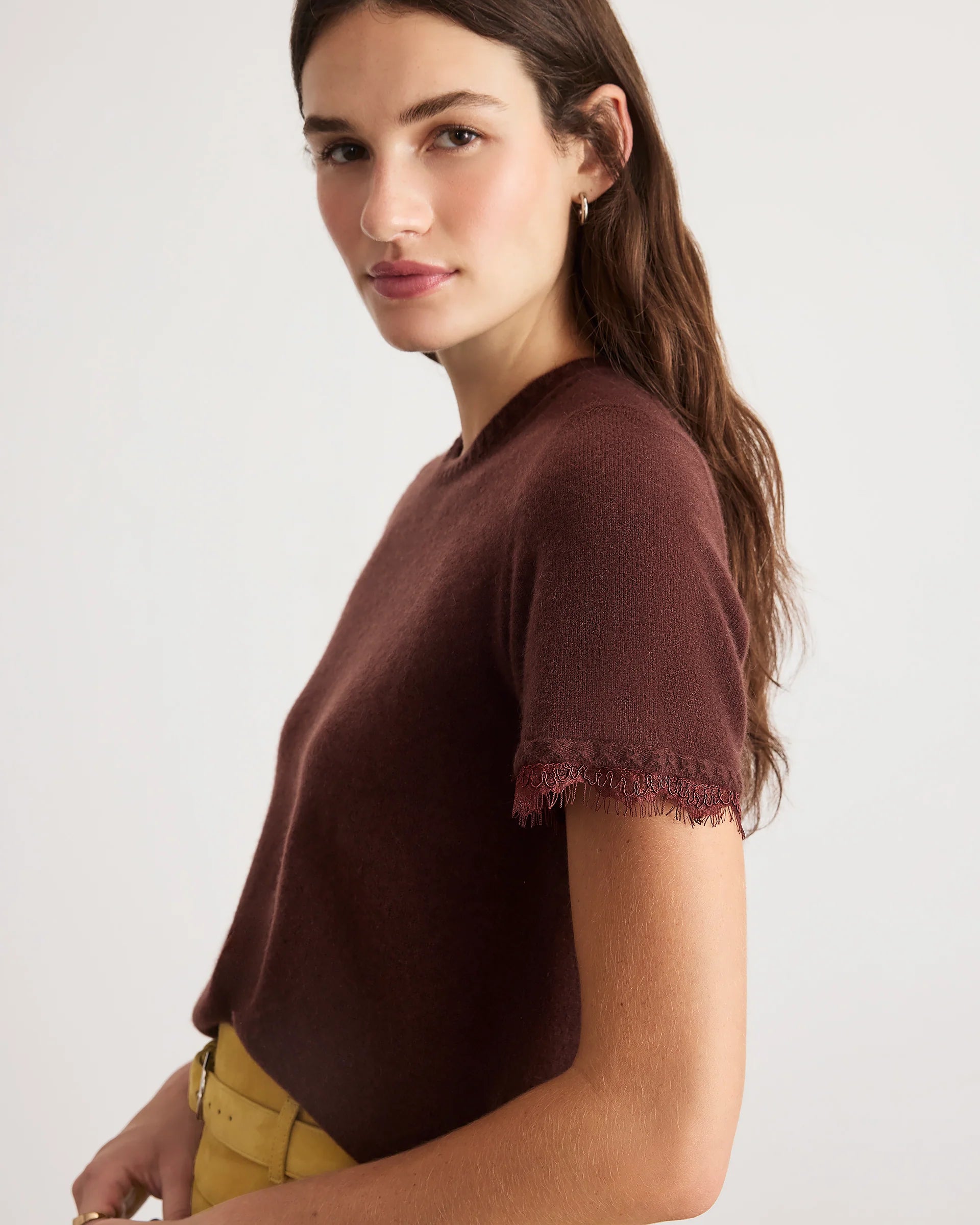 Dailey Cashmere T-Shirt Sweater