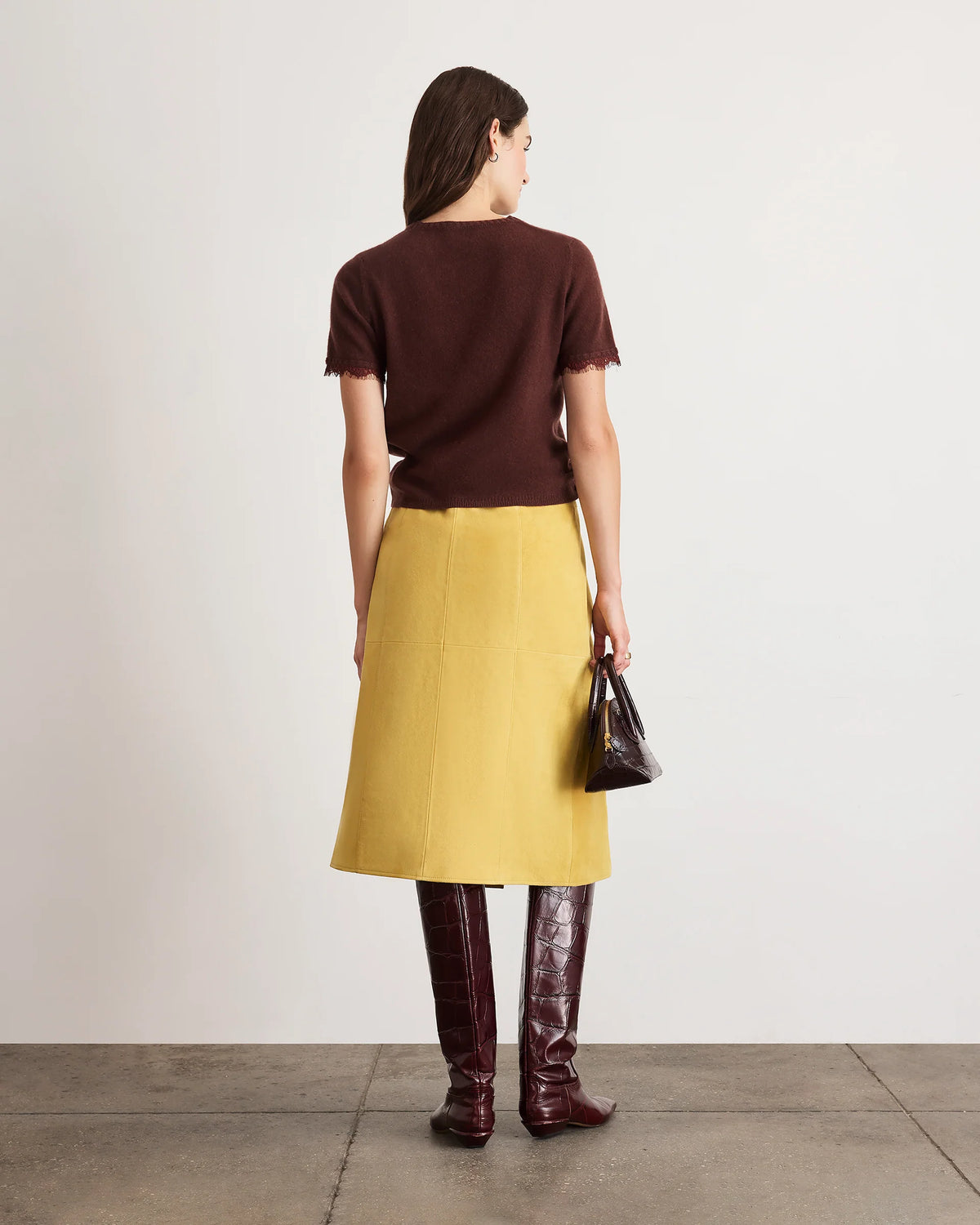 Dailey Cashmere T-Shirt Sweater