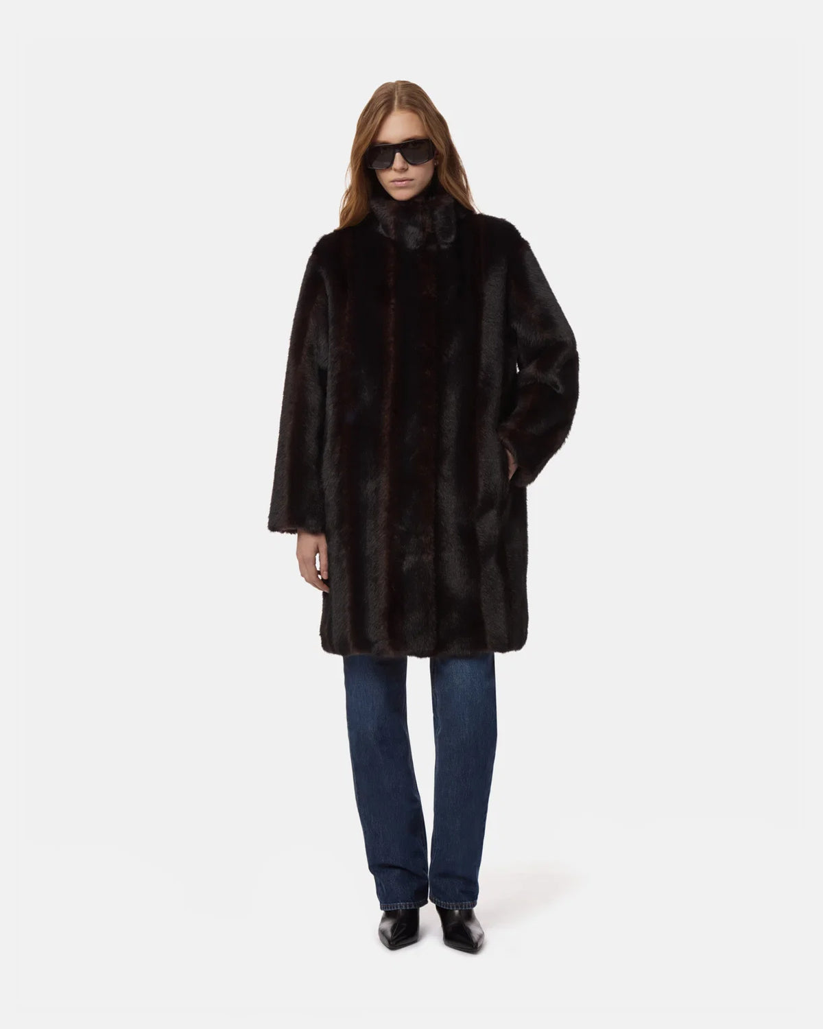 Blair Shaved Mink Coat