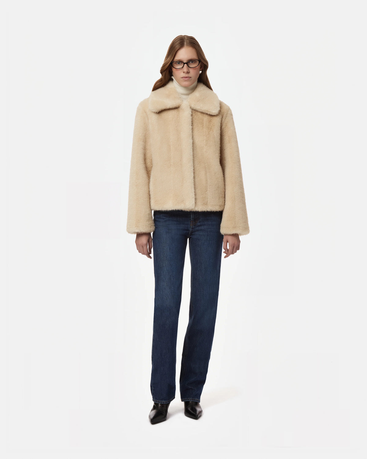 Elis Shaved Mink Coat