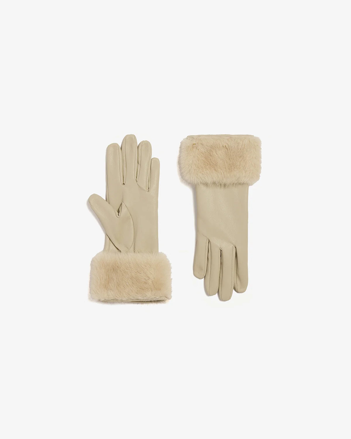 Betty Shaved Mink Gloves