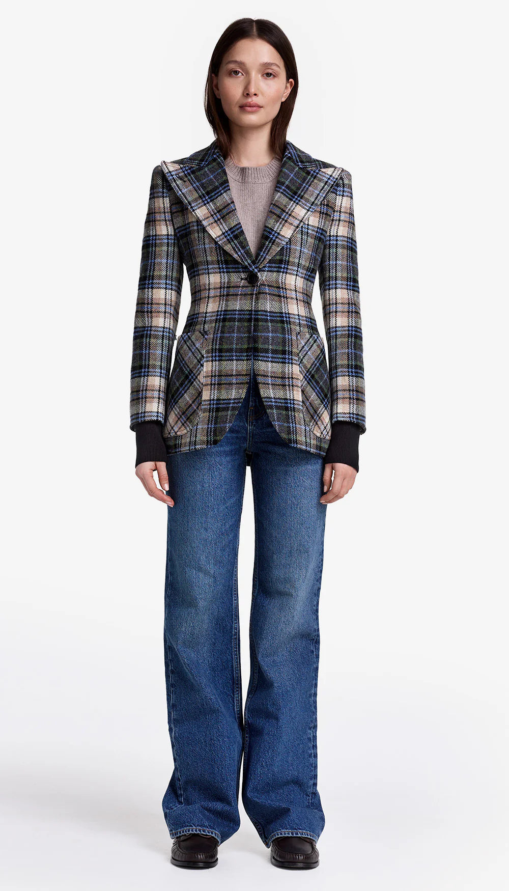 Rib Cuff Birkin Blazer