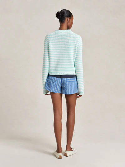 Fine Stripe Mini Marina Sweater