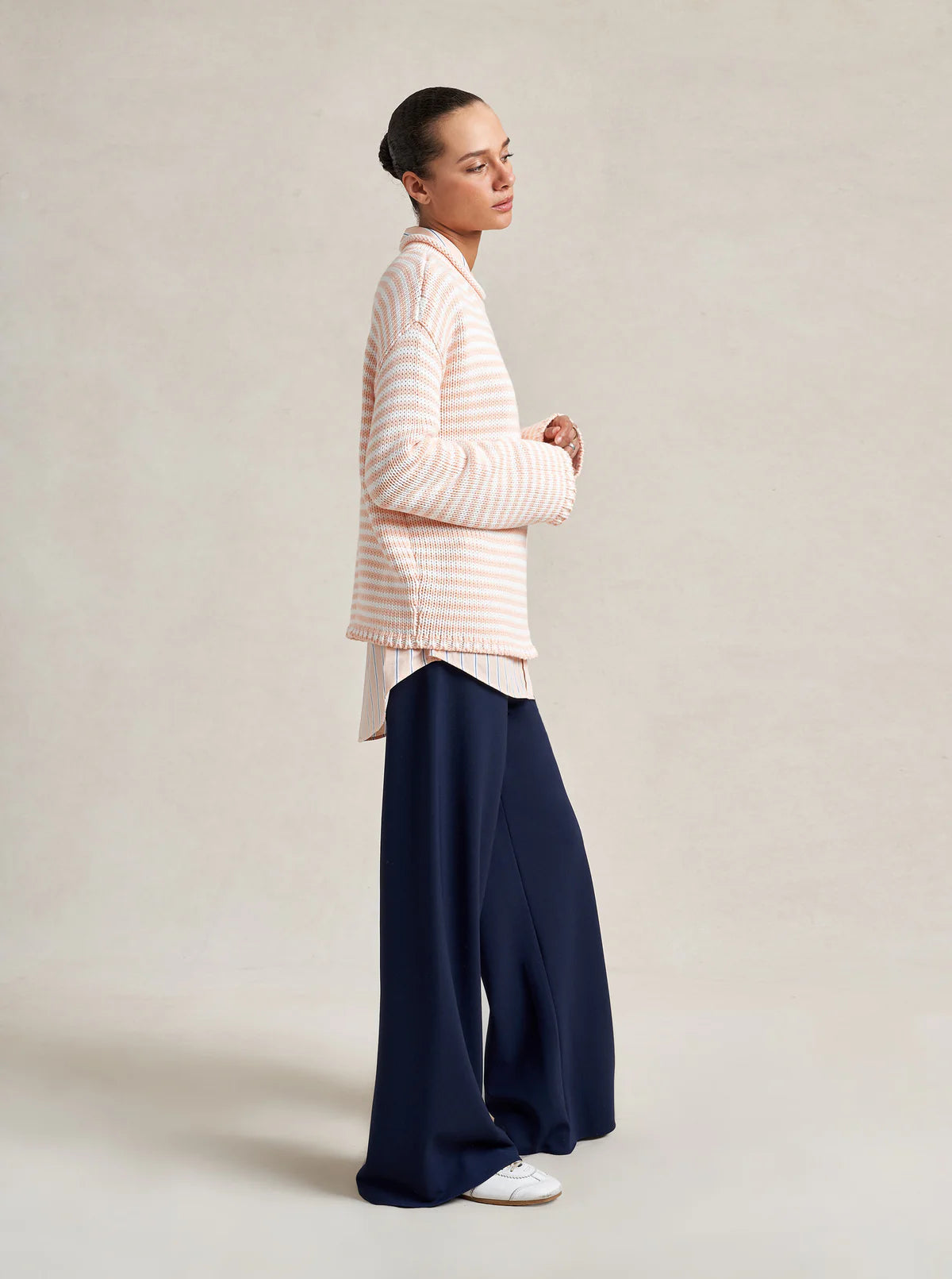 Fine Stripe Marina Sweater
