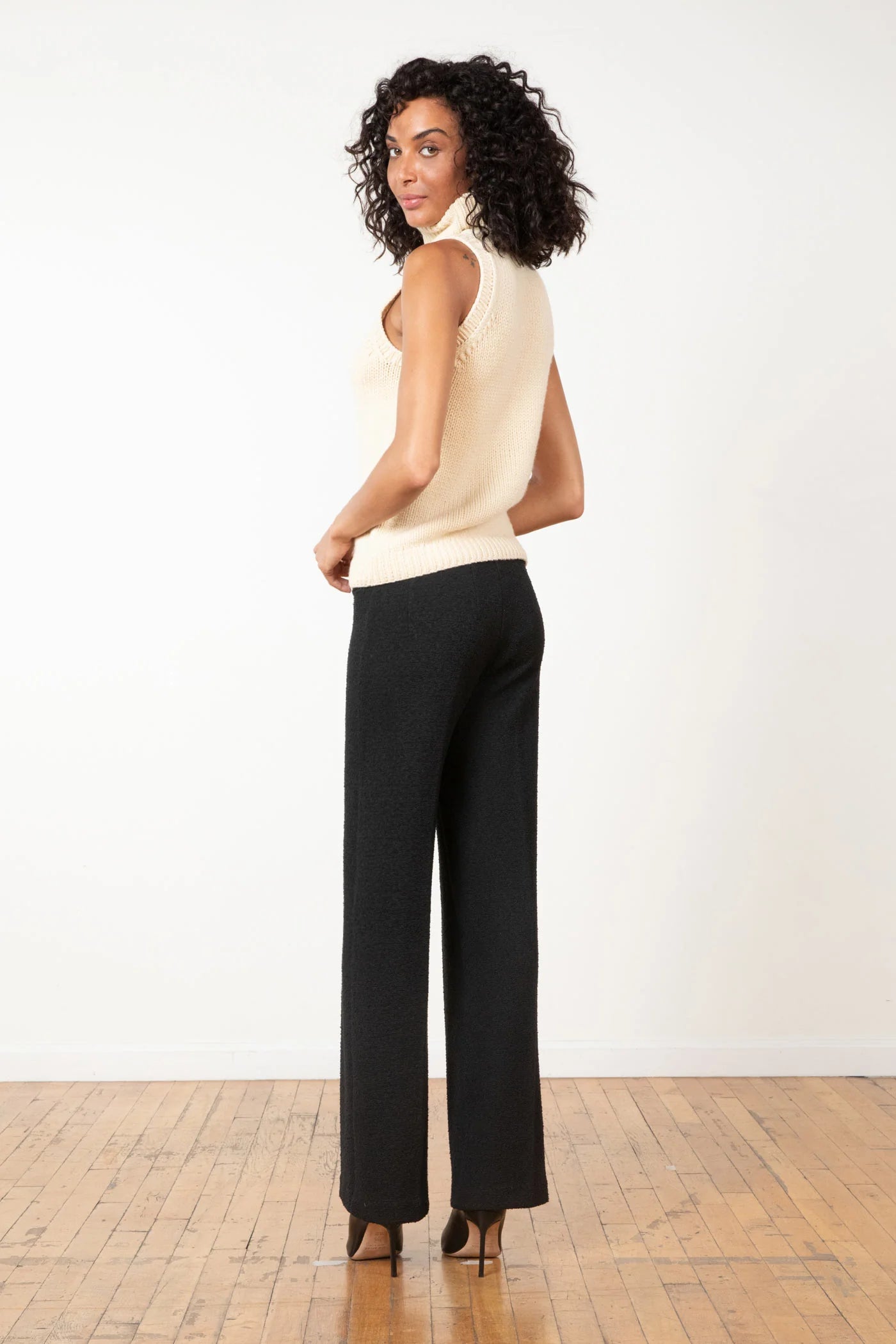 Flavia Boucle Solid Pant