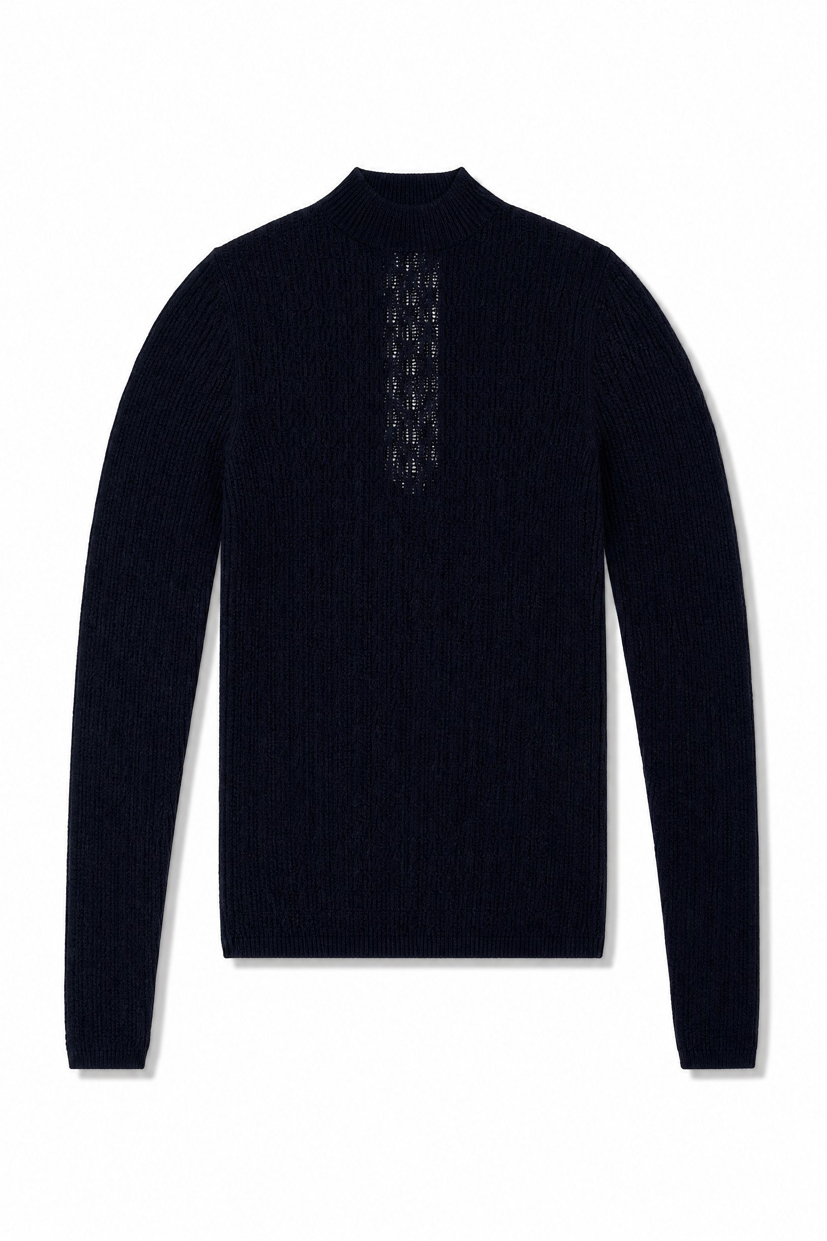 Rhea Longsleeve Mock Neck Top
